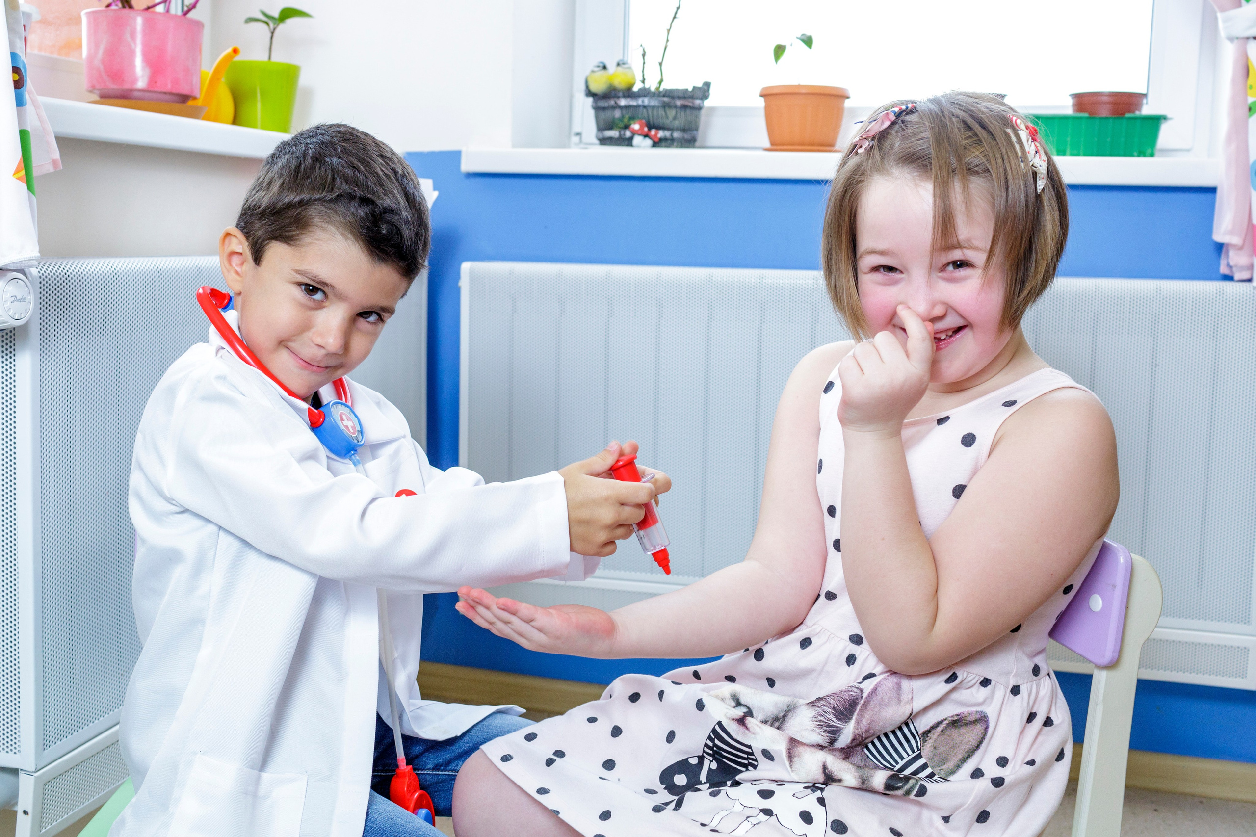 В детском саду