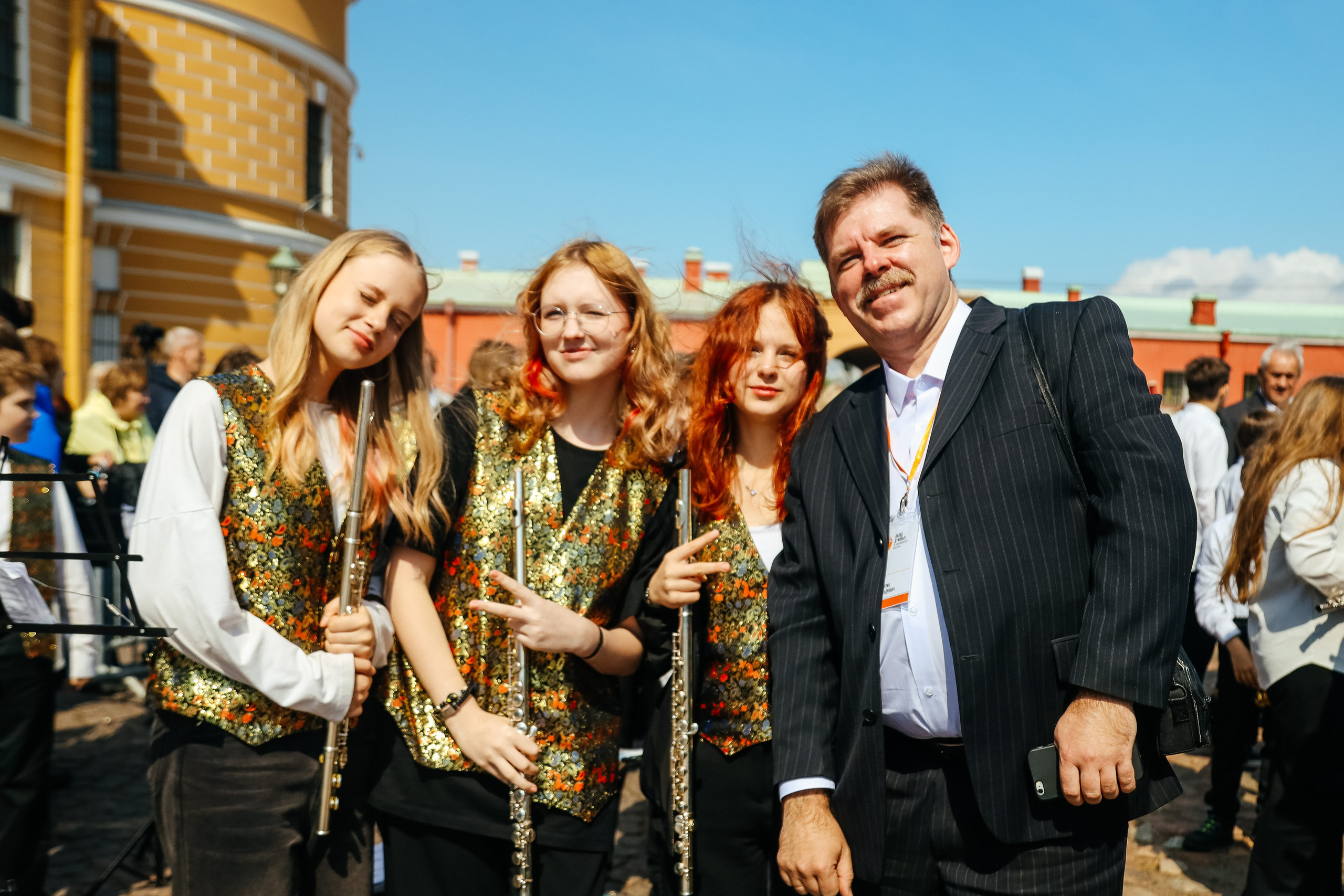 Парад детских духовых оркестров. Семейный фотограф Любовь Саркеева