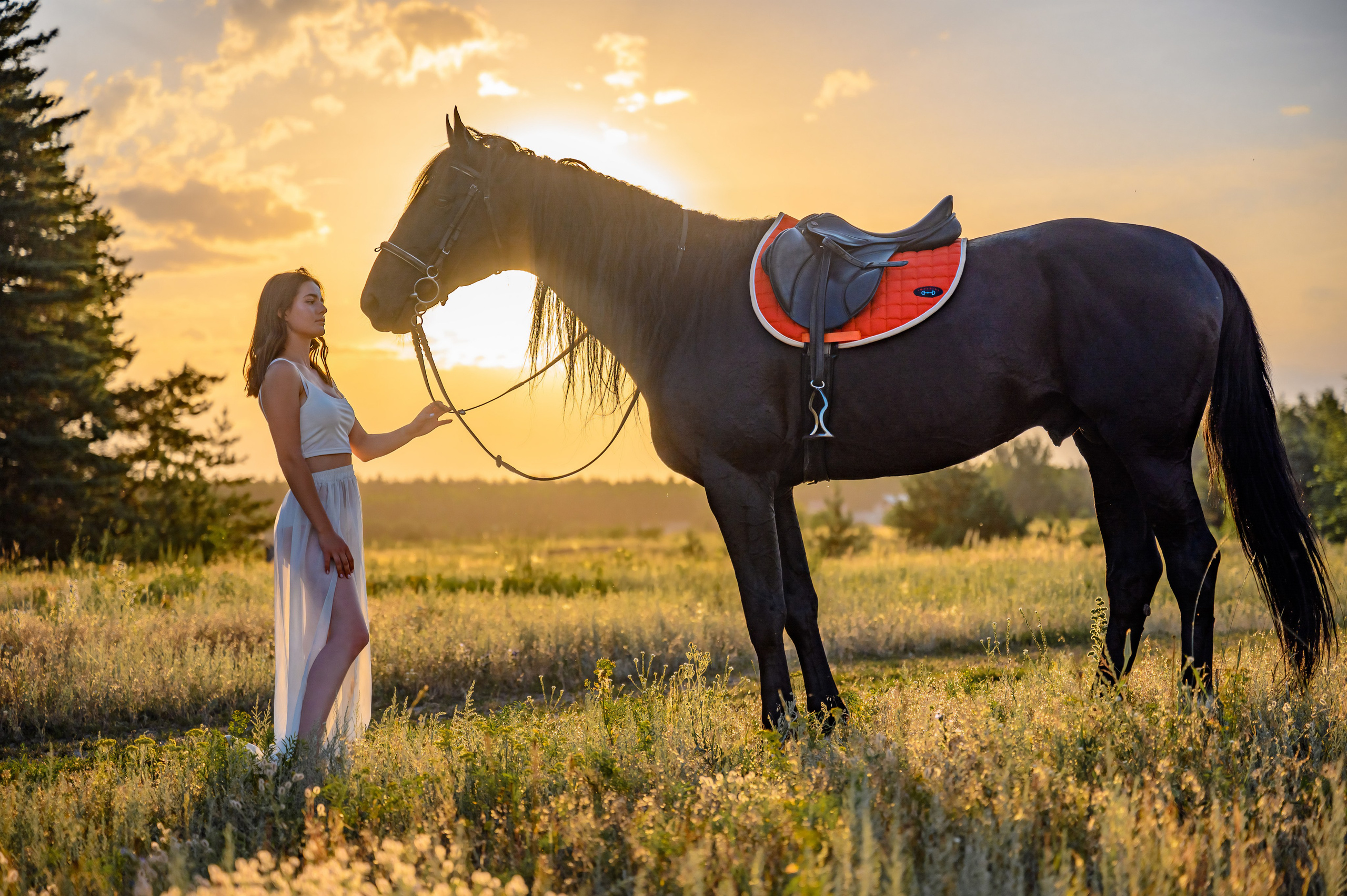Маша и Крепыш. Bazarkom-photo.ru Фотограф Виктор Оськин в Старом Осколе