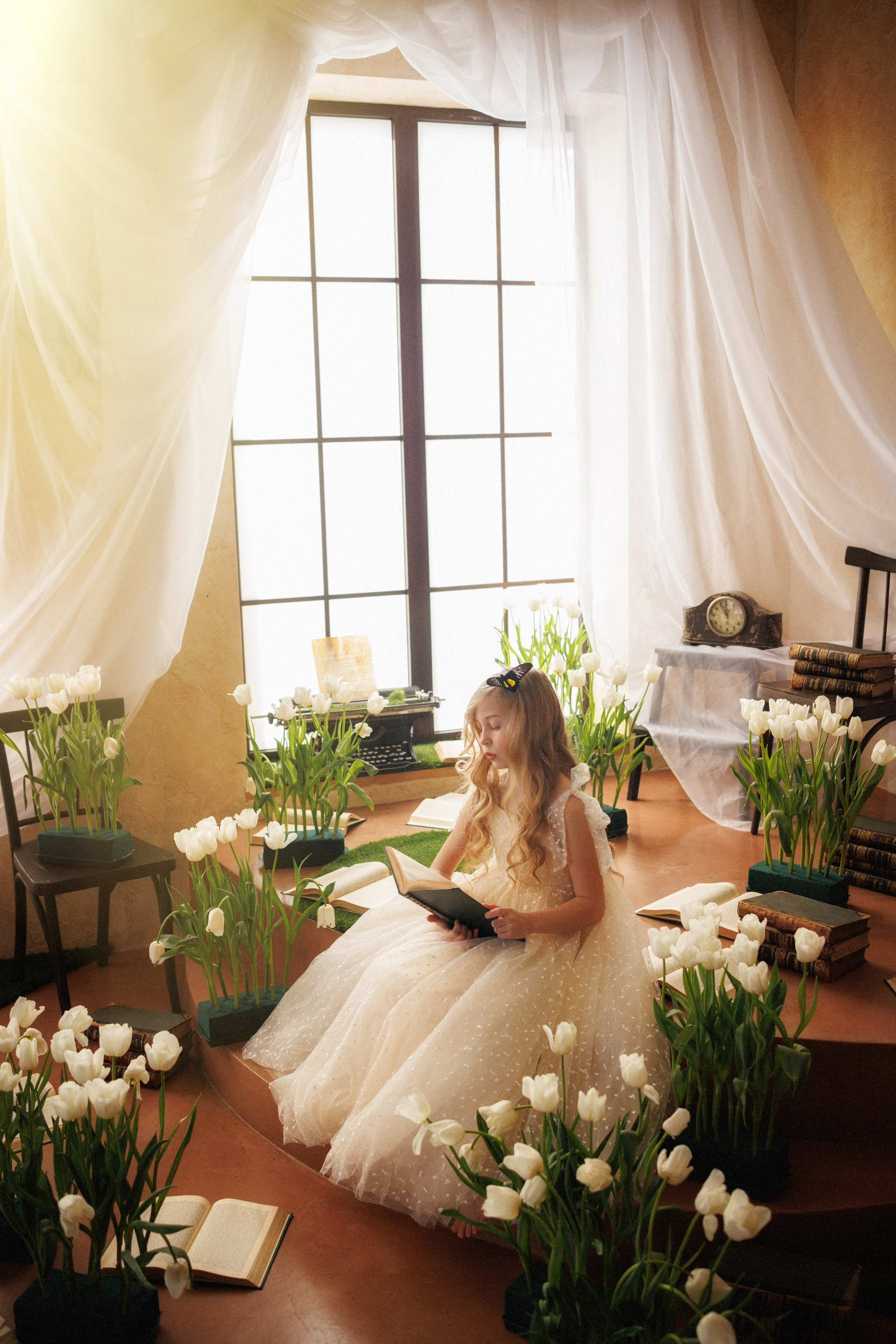 Фотосессия с живыми тропическими бабочками. Семейный и детский фотограф в Краснодаре Анна Трашкова