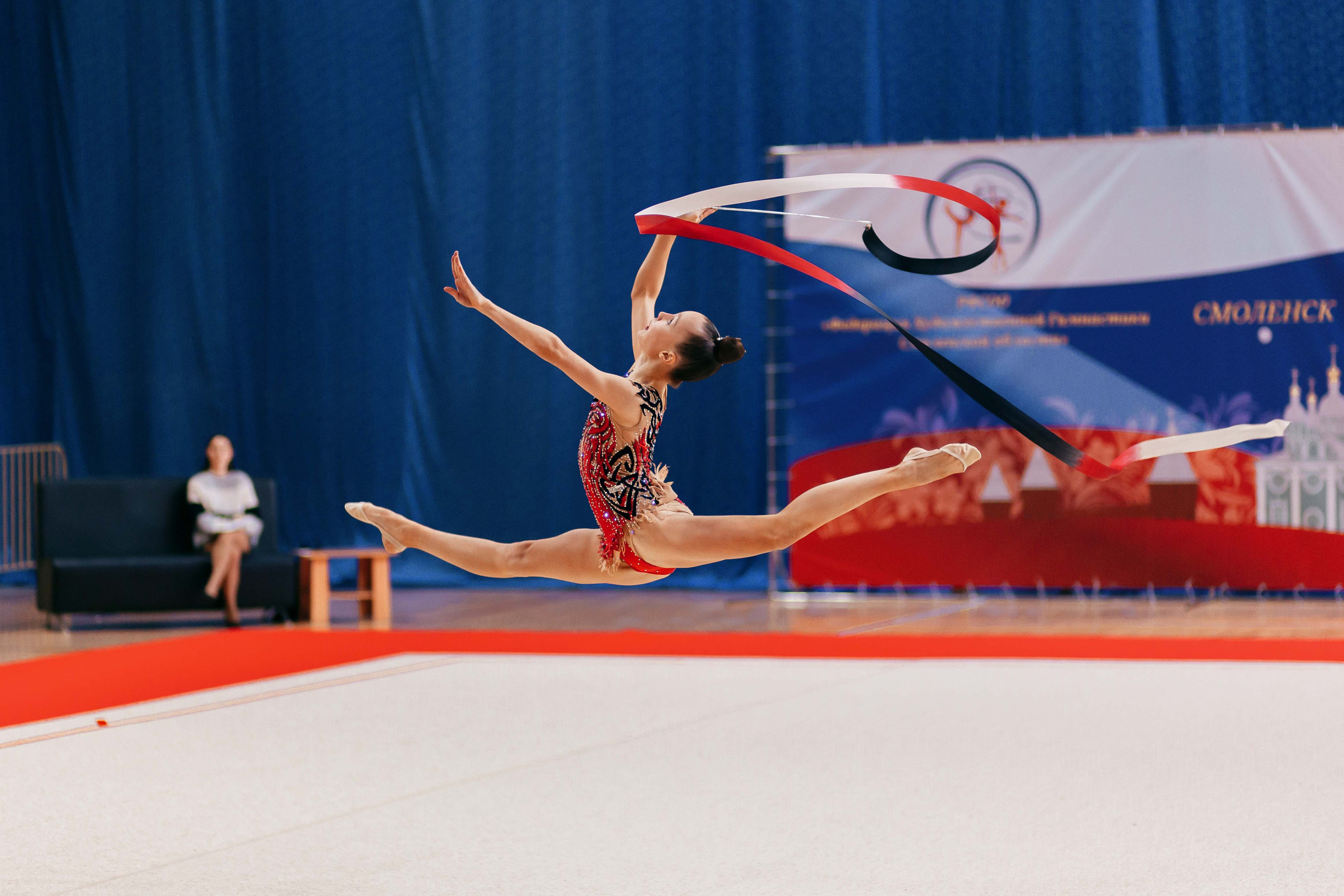 Чемпионат по художественной гимнастике. Смоленск. Ноябрь 2022. Спортивный фотограф Александр Васильев. RG и AGG