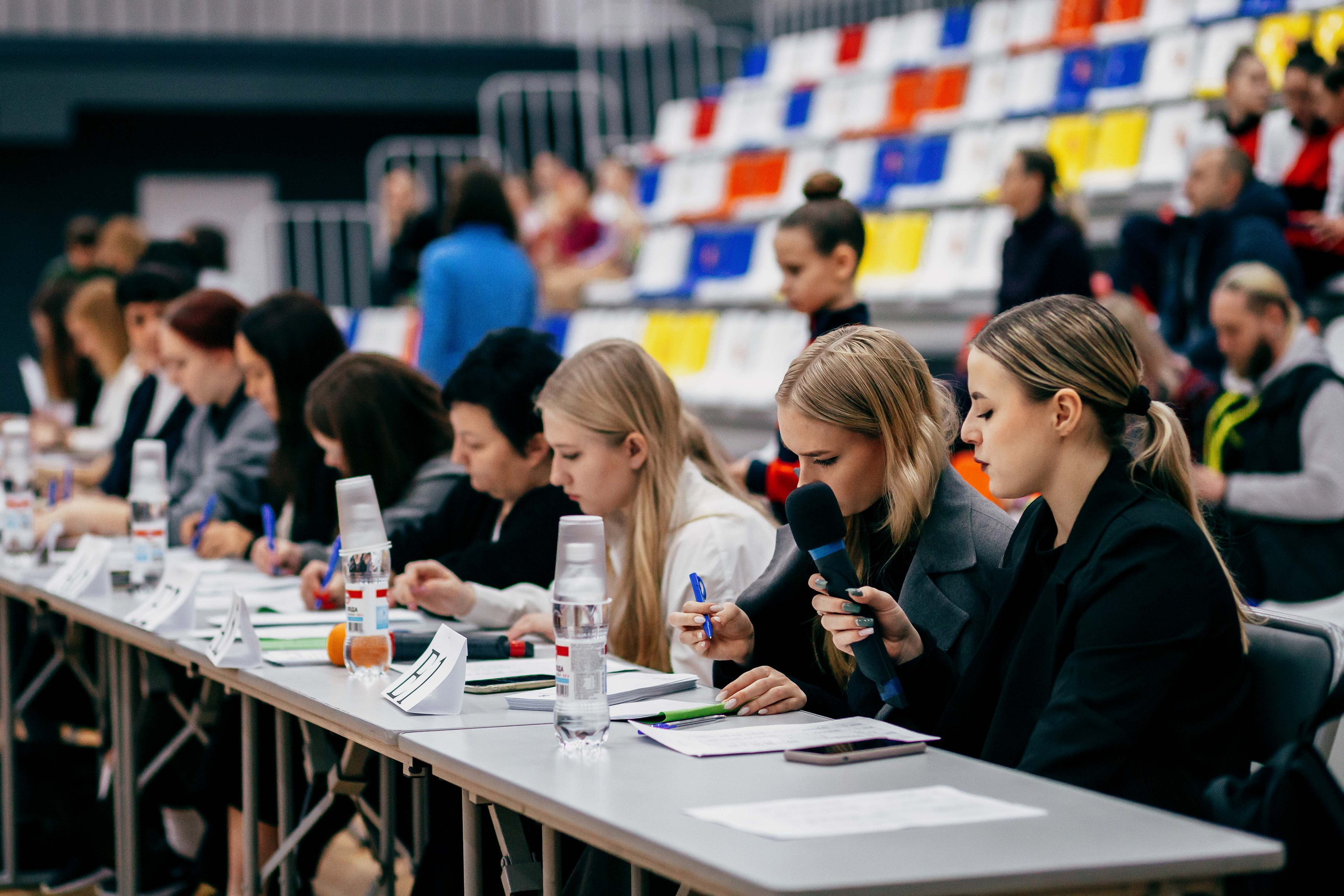 Соревнования по спортивной аэробике. Воронеж. Декабрь 2022. Спортивный фотограф Александр Васильев. RG и AGG