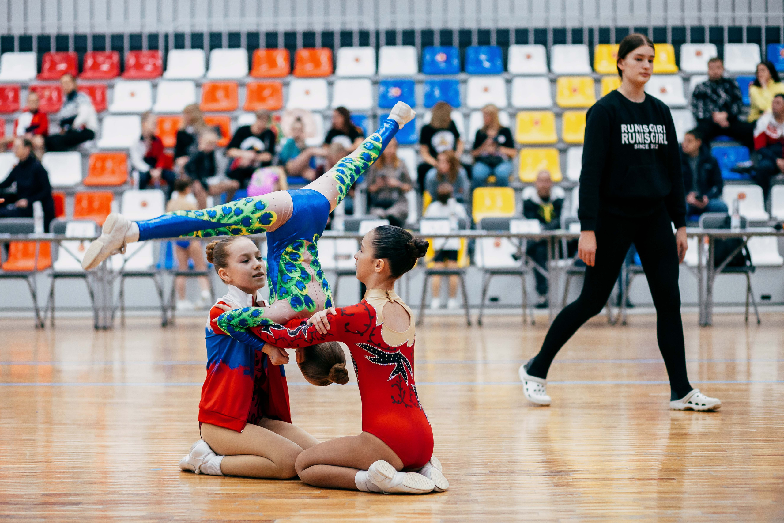 Соревнования по спортивной аэробике. Воронеж. Декабрь 2022. Спортивный фотограф Александр Васильев. RG и AGG