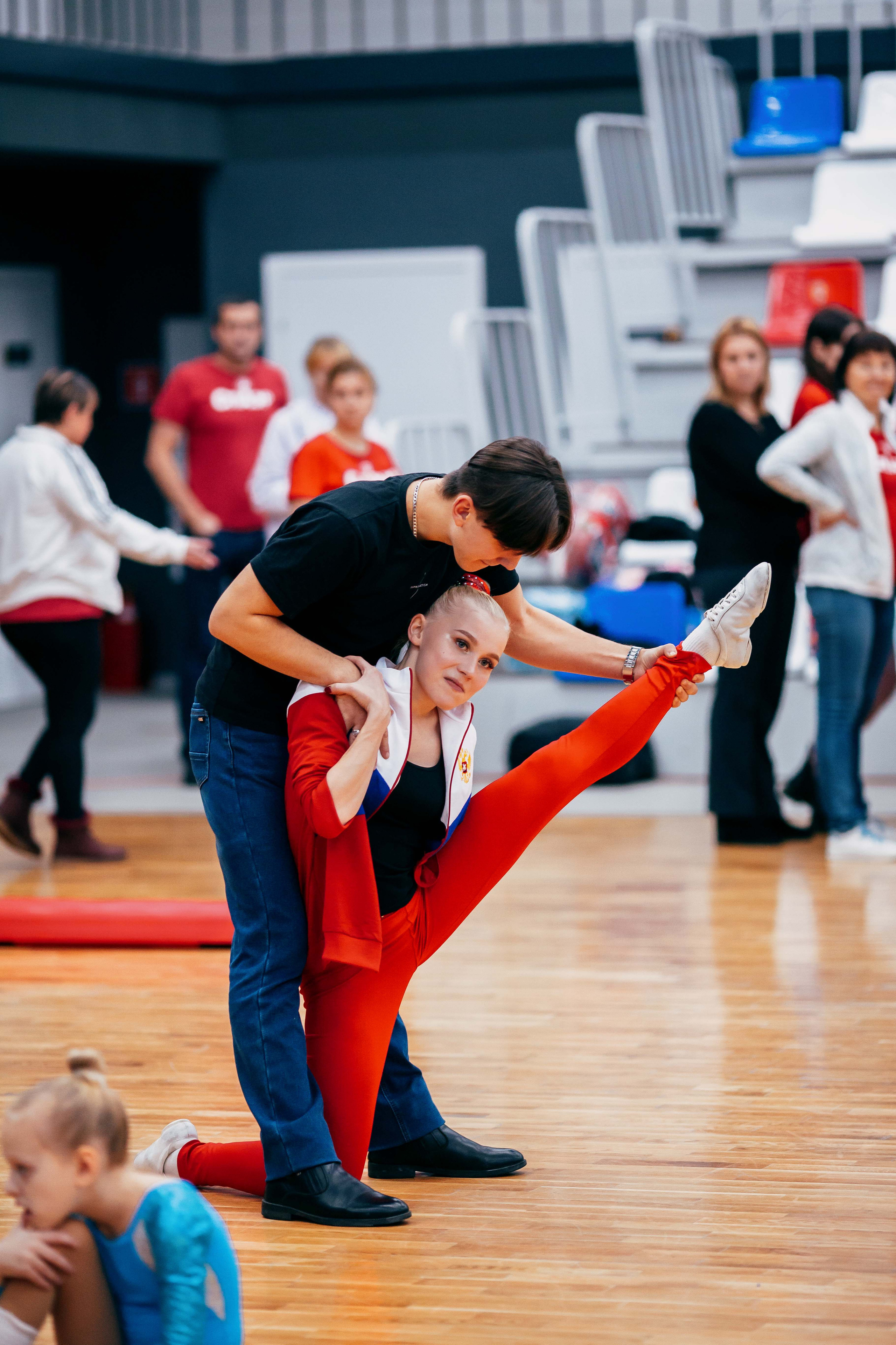 Соревнования по спортивной аэробике. Воронеж. Декабрь 2022. Спортивный фотограф Александр Васильев. RG и AGG