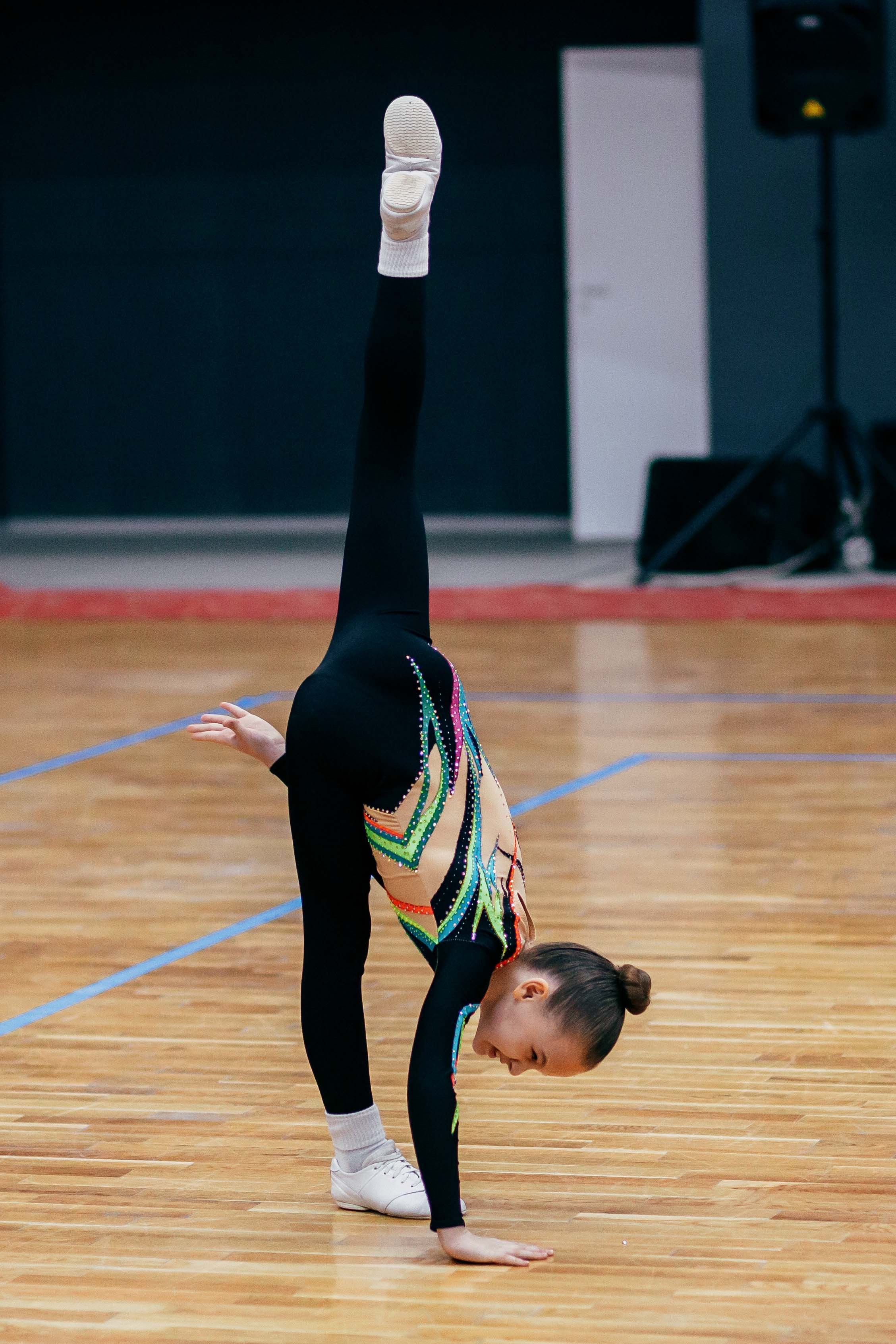 Соревнования по спортивной аэробике. Воронеж. Декабрь 2022. Спортивный фотограф Александр Васильев. RG и AGG