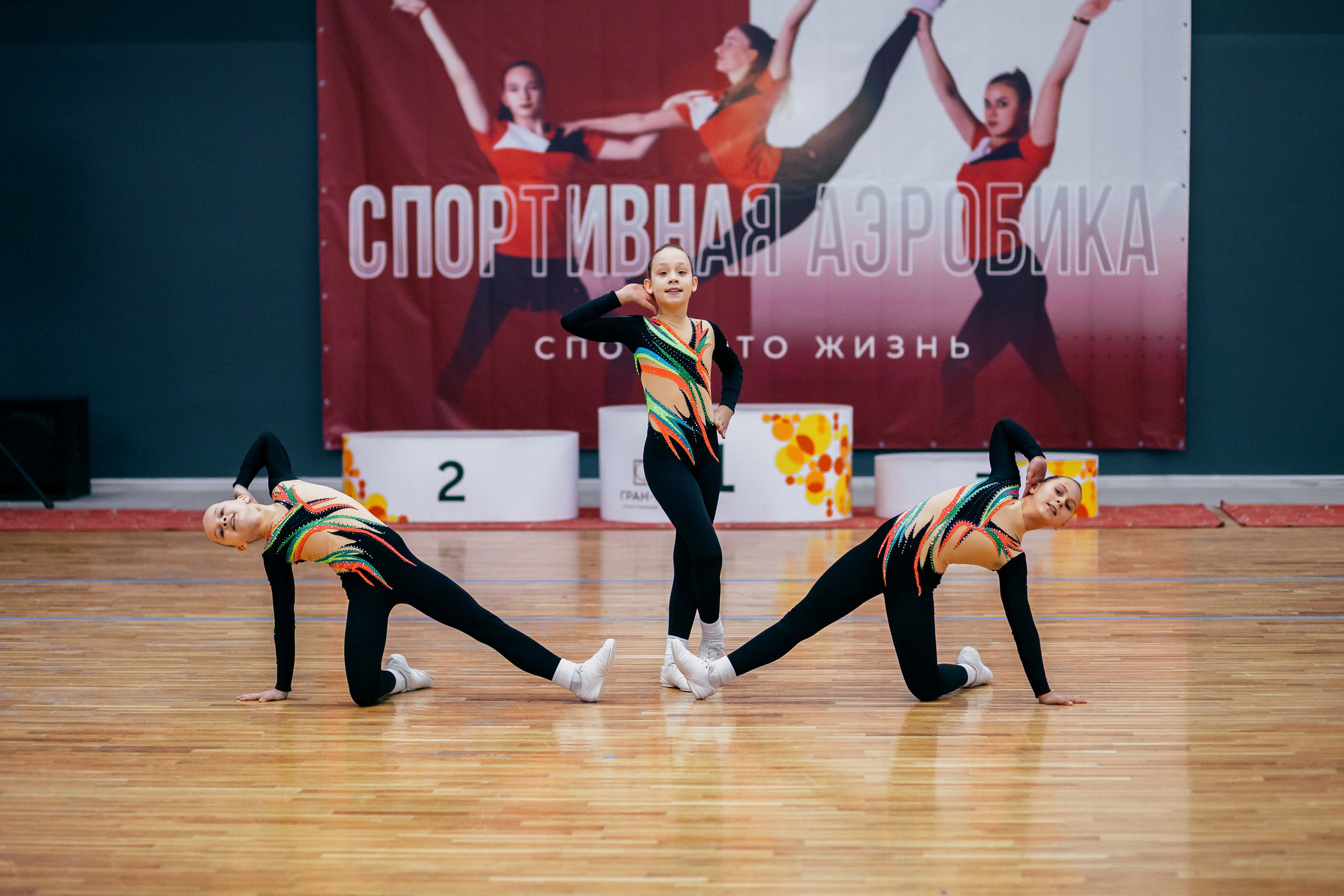 Соревнования по спортивной аэробике. Воронеж. Декабрь 2022. Спортивный фотограф Александр Васильев. RG и AGG