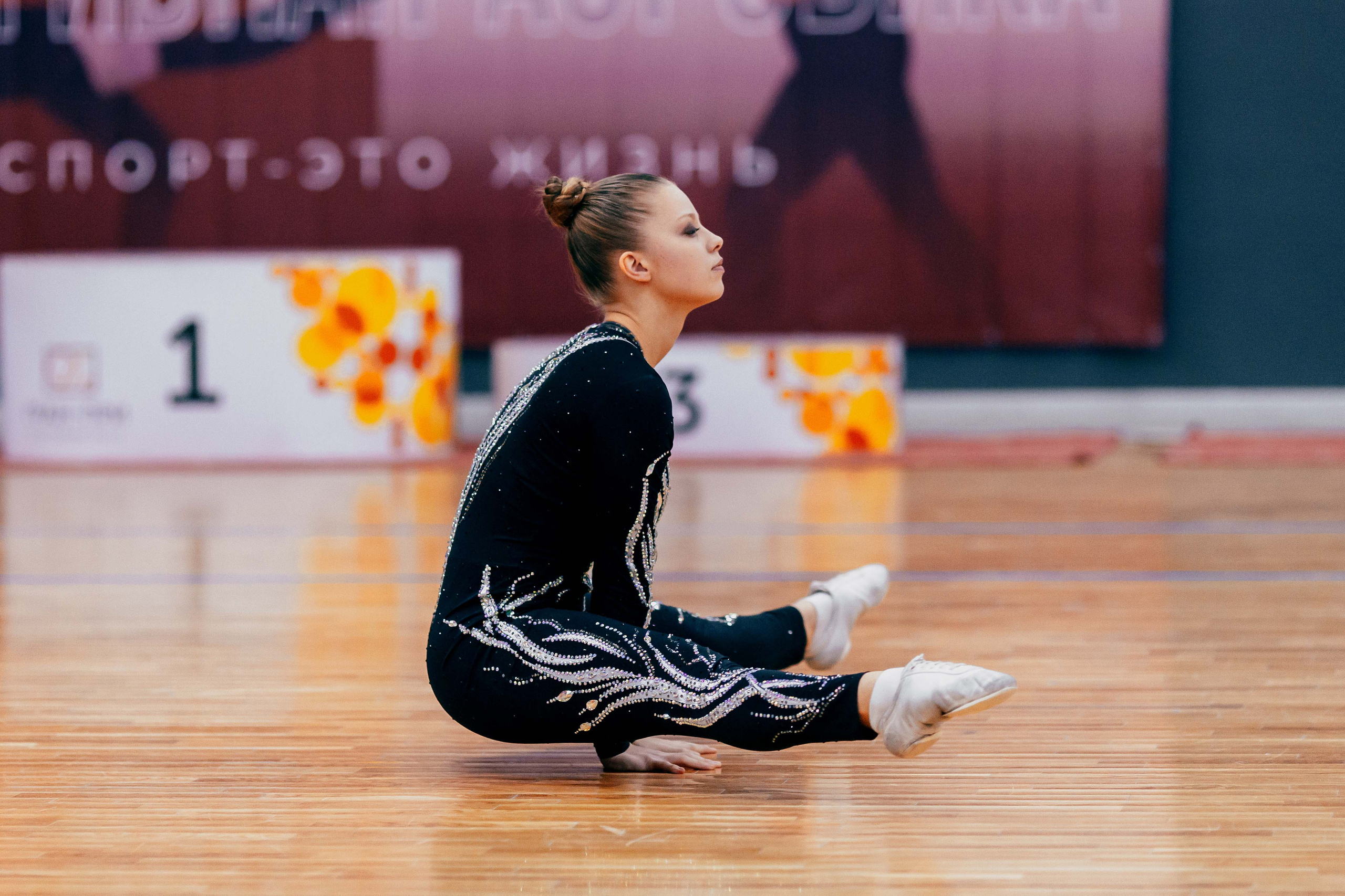 Соревнования по спортивной аэробике. Воронеж. Декабрь 2022. Спортивный фотограф Александр Васильев. RG и AGG