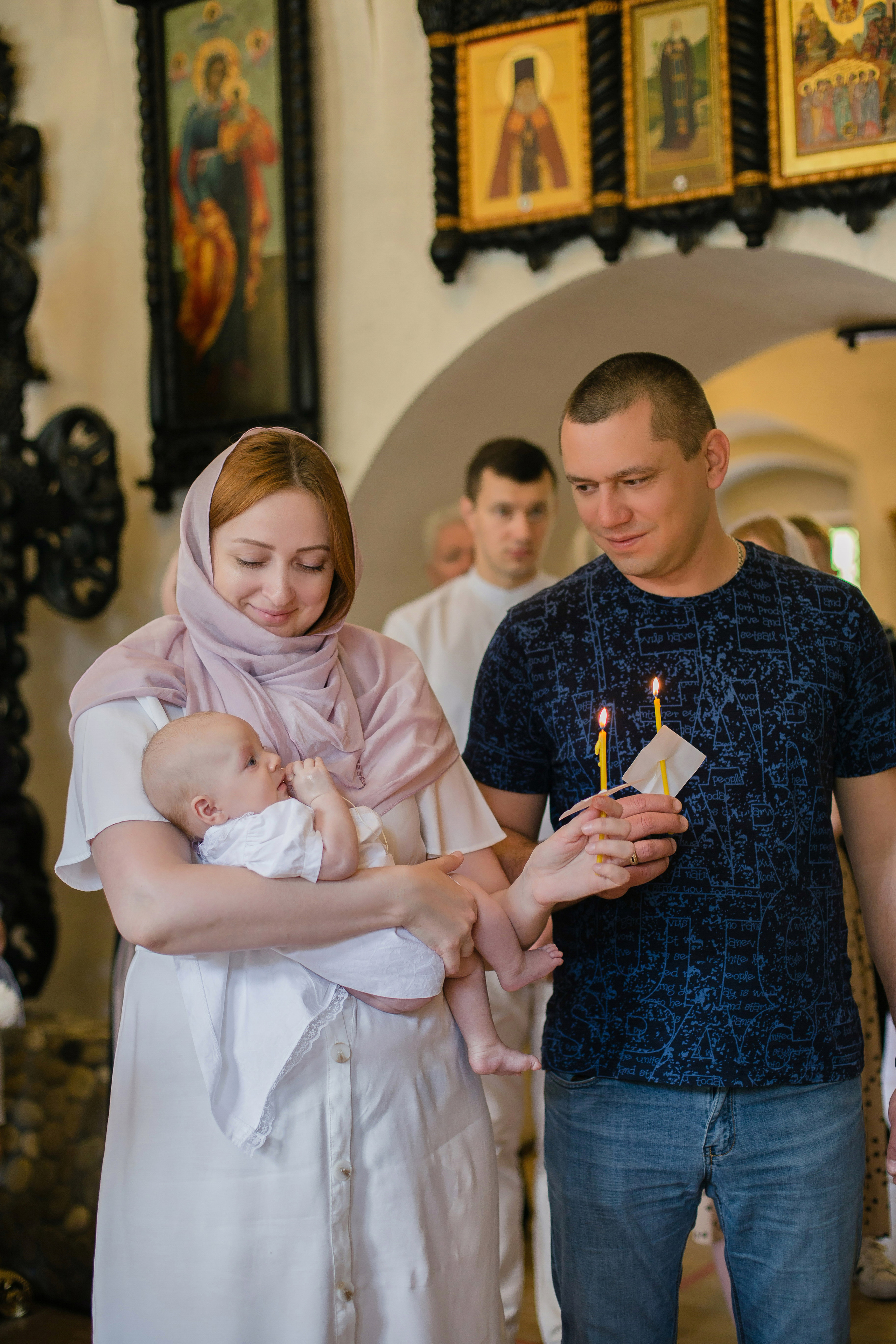 Таинство Крещения. Профессиональный фотограф в Подольске Елена Локтионова