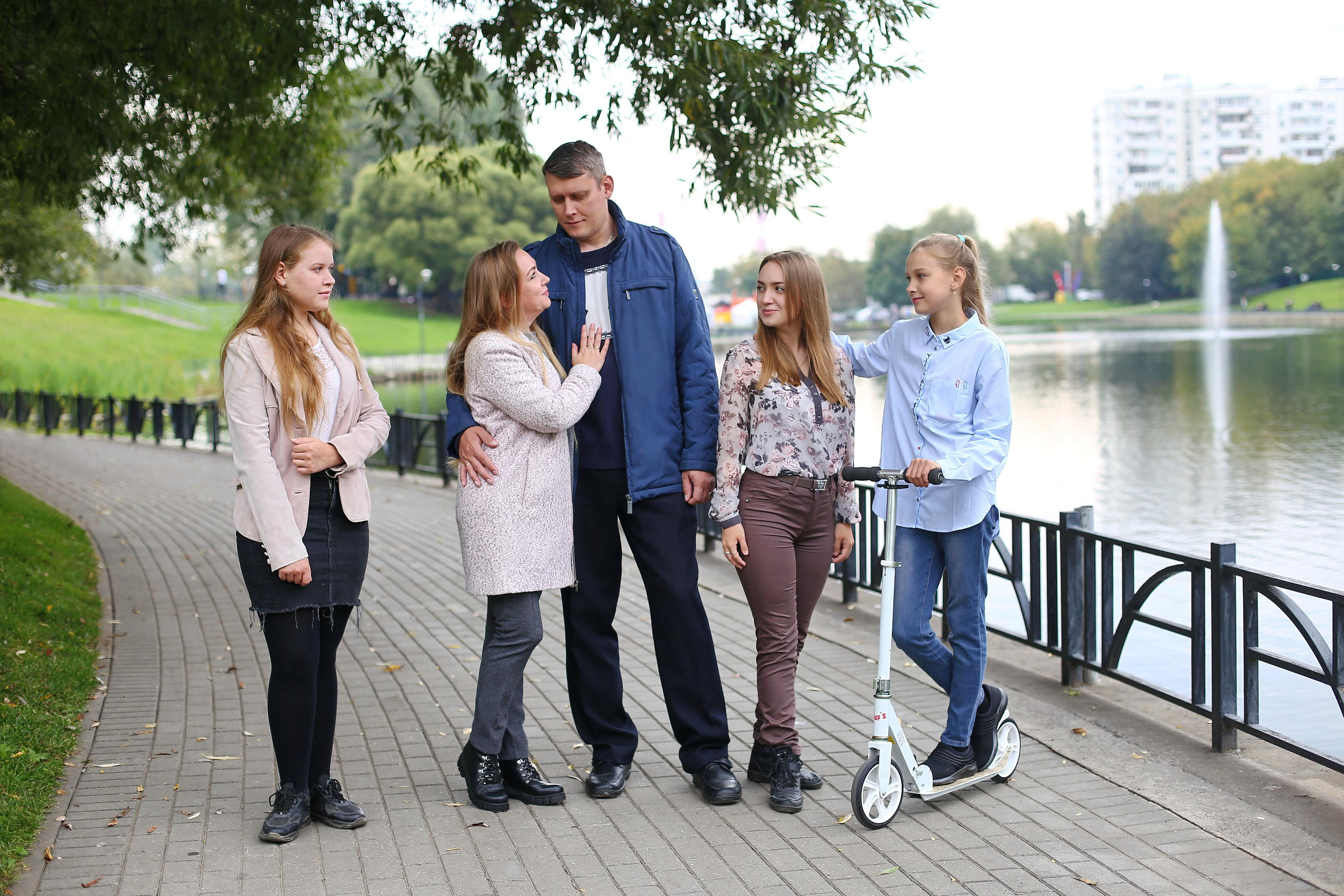 Семейная прогулка. Профессиональный фотограф в Подольске Елена Локтионова