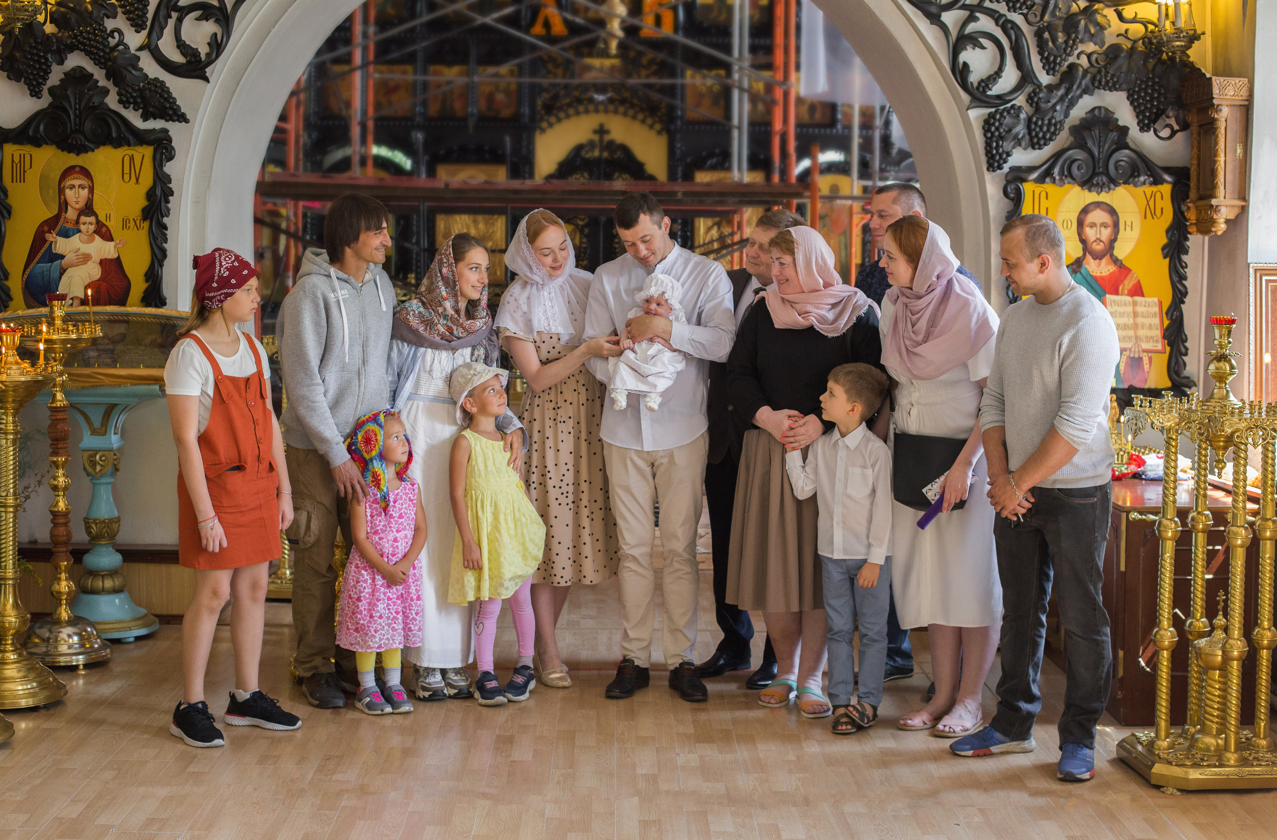 Таинство Крещения. Профессиональный фотограф в Подольске Елена Локтионова