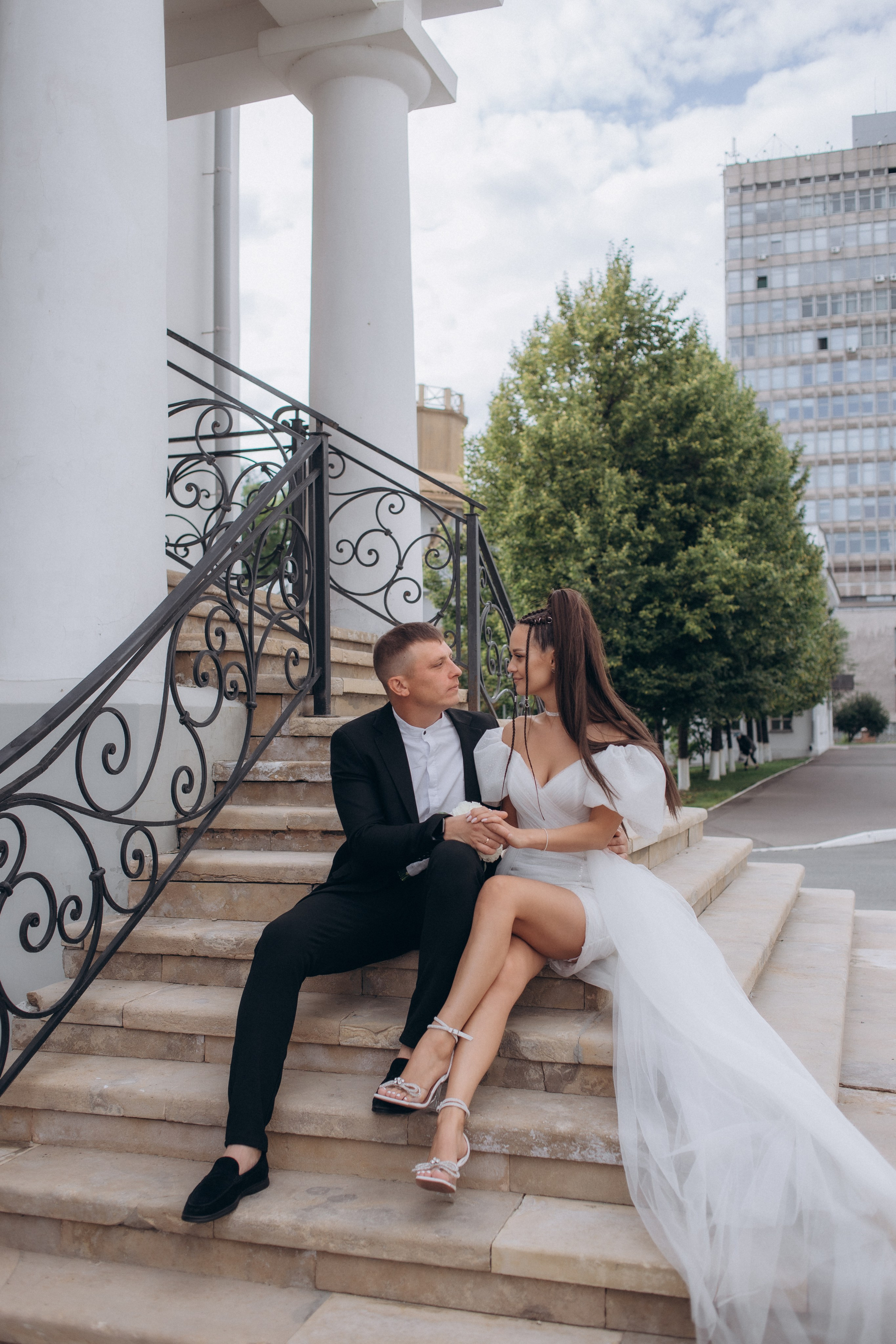 В центре Казани. Свадебный фотограф в Москве и Казани