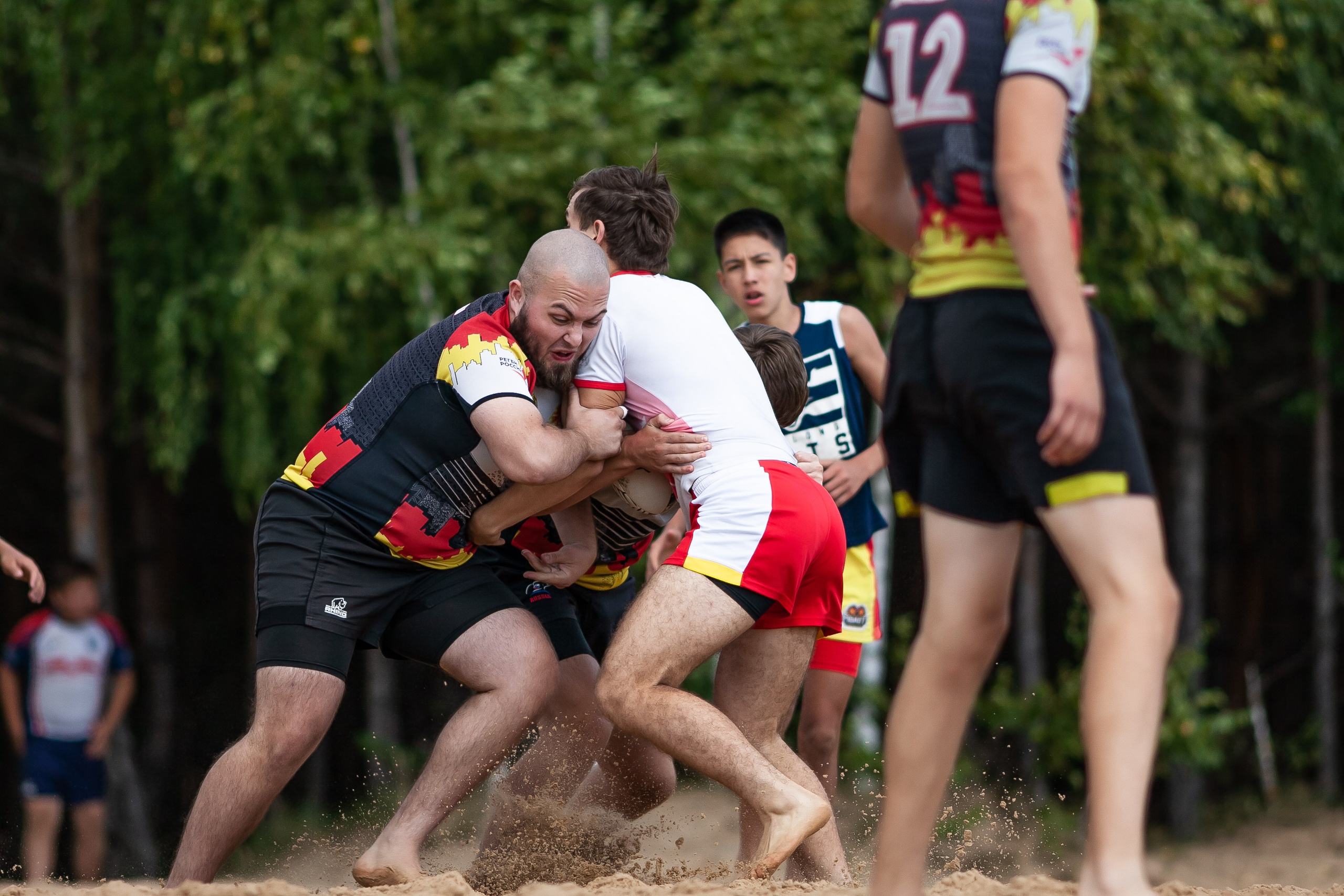 «Кубок «Молота» по пляжному Регби. Фотография