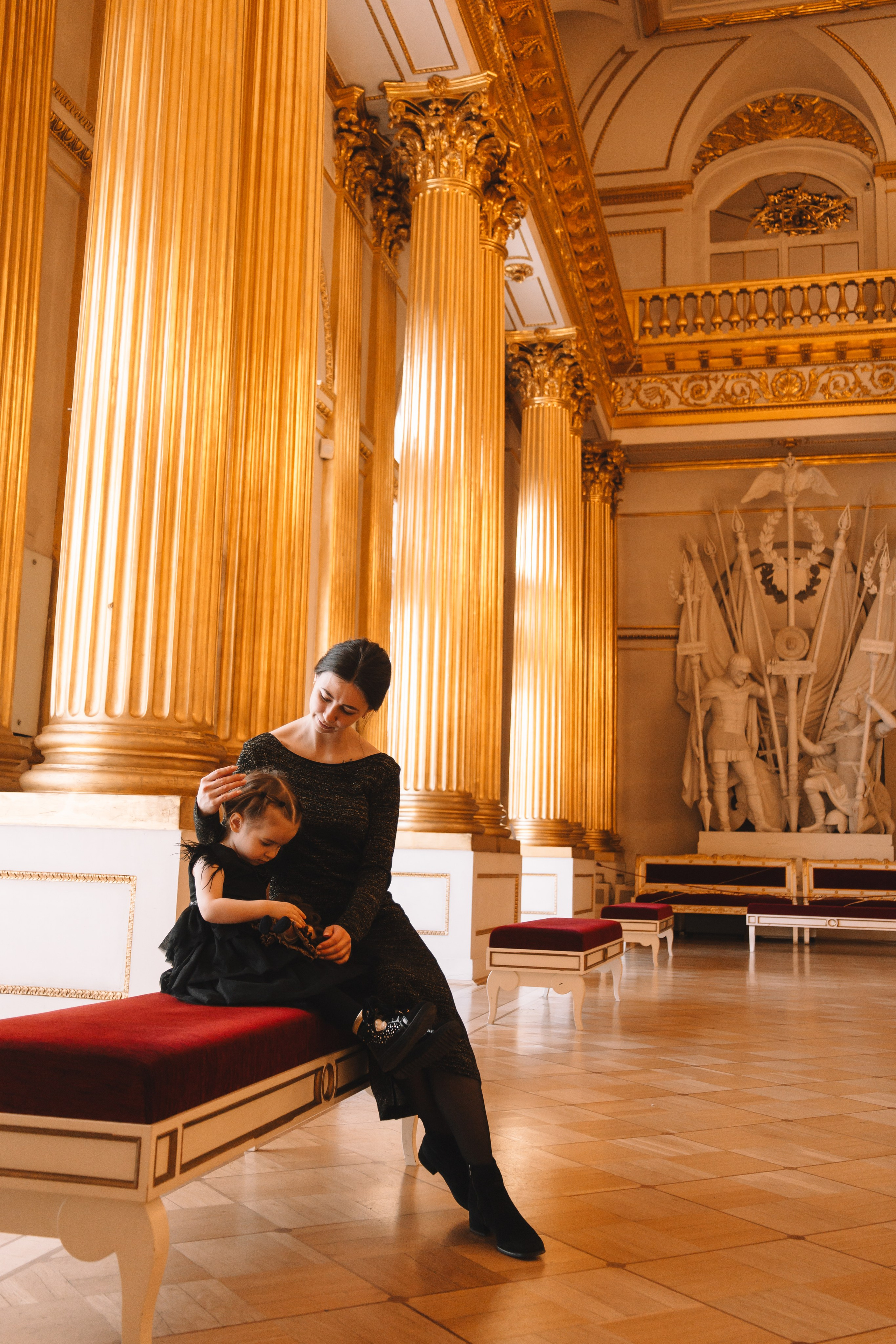 Есения в Эрмитаже