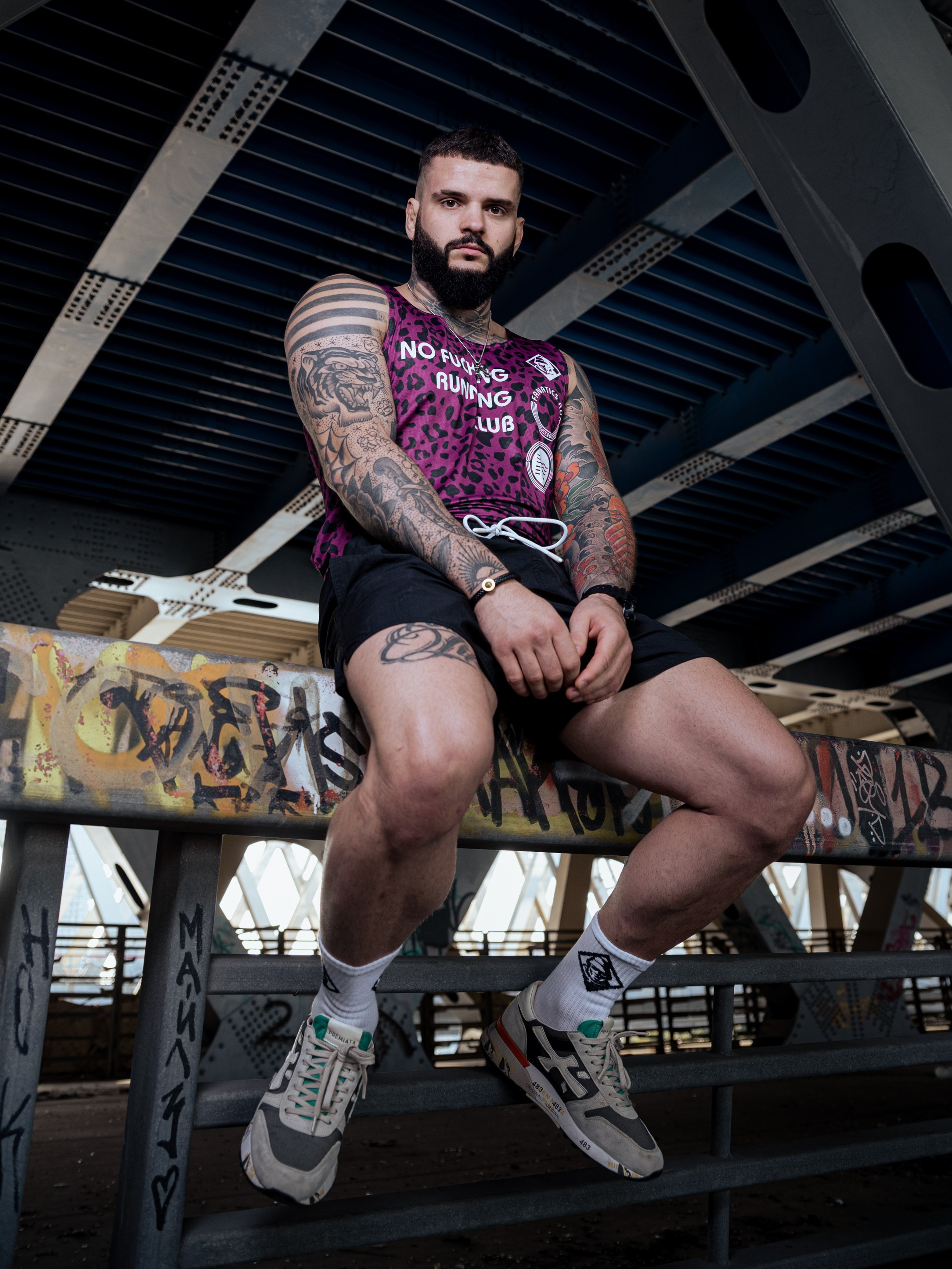 Стрит-съемка для бренда Fanatics. Фотограф Иван Косарев