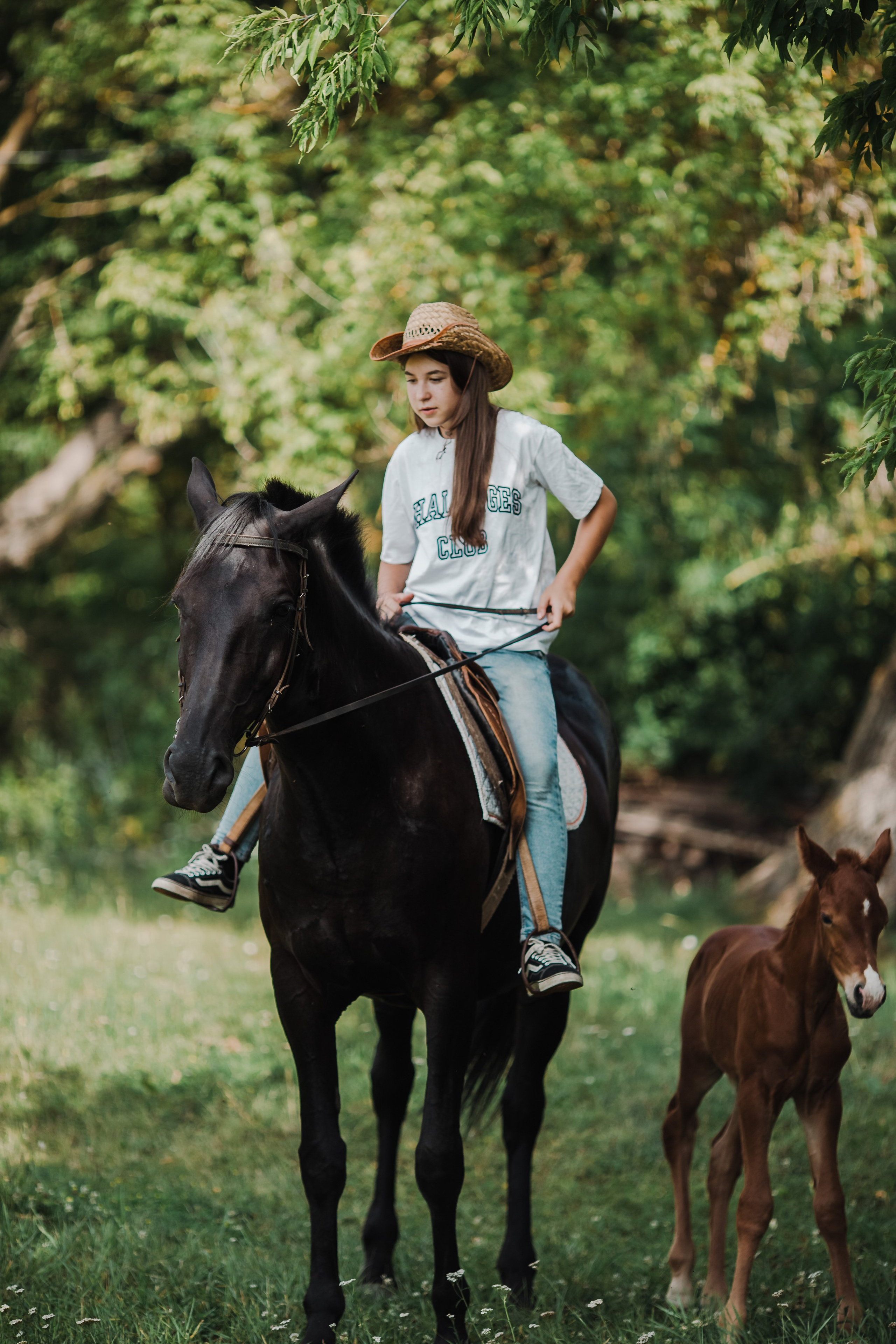 Семья на конной ферме. Свадебный и семейный фотограф Екатерина Бубнова