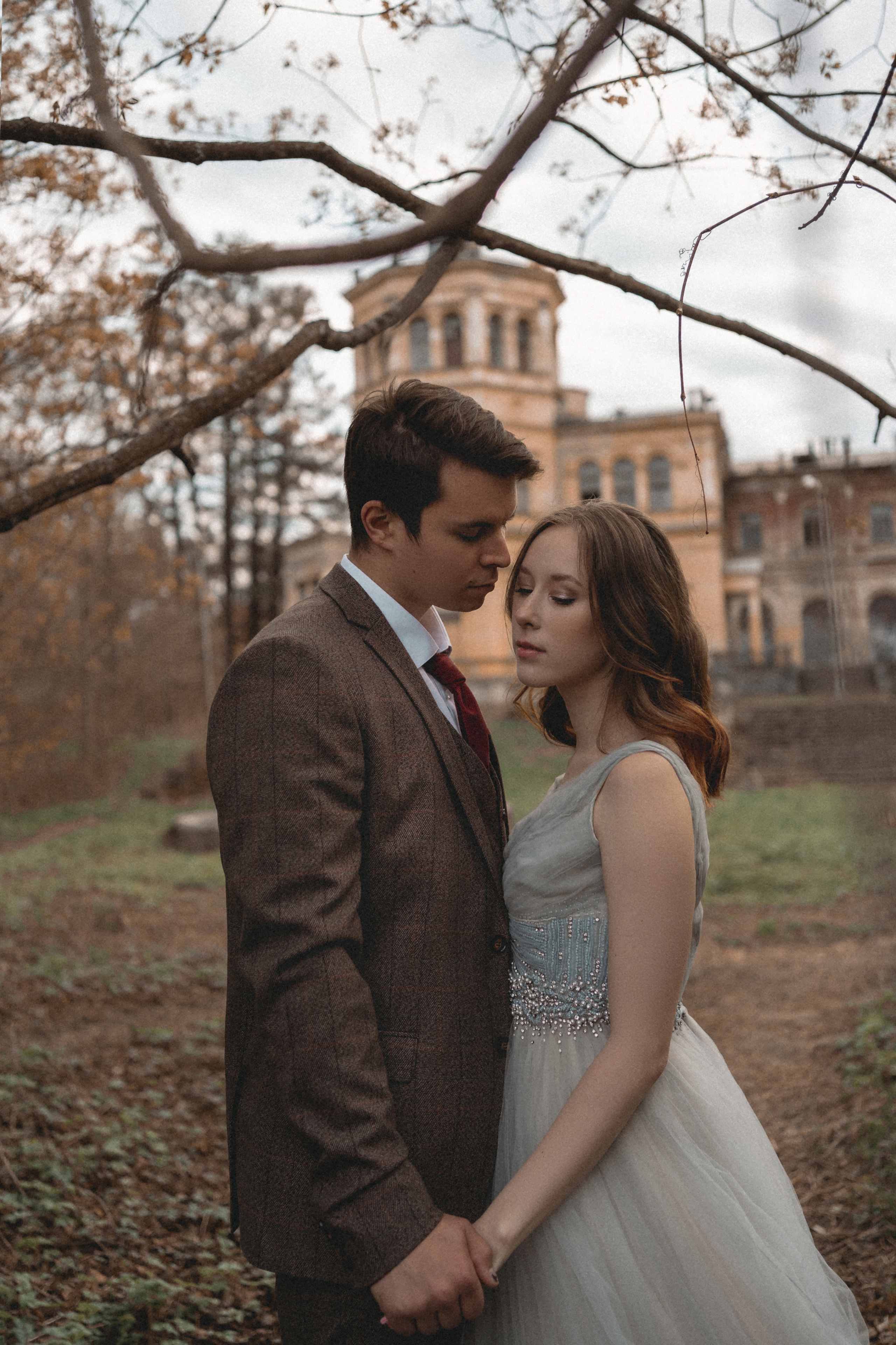 Вероника и Витя, Усадьба Михайловка. Фотограф в Петергофе