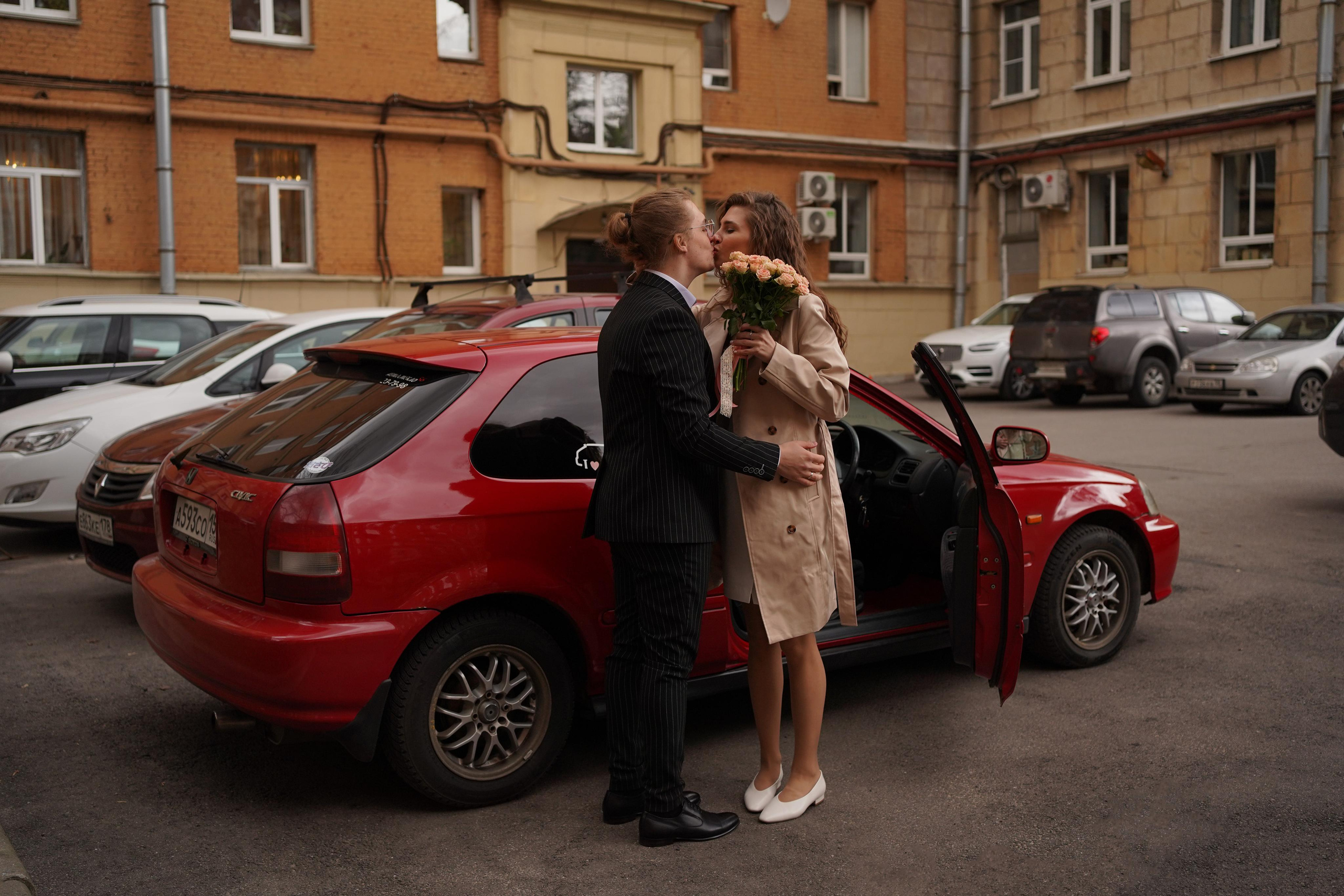 Даниил и Лера, Московский ЗАГС. Фотограф в Петергофе