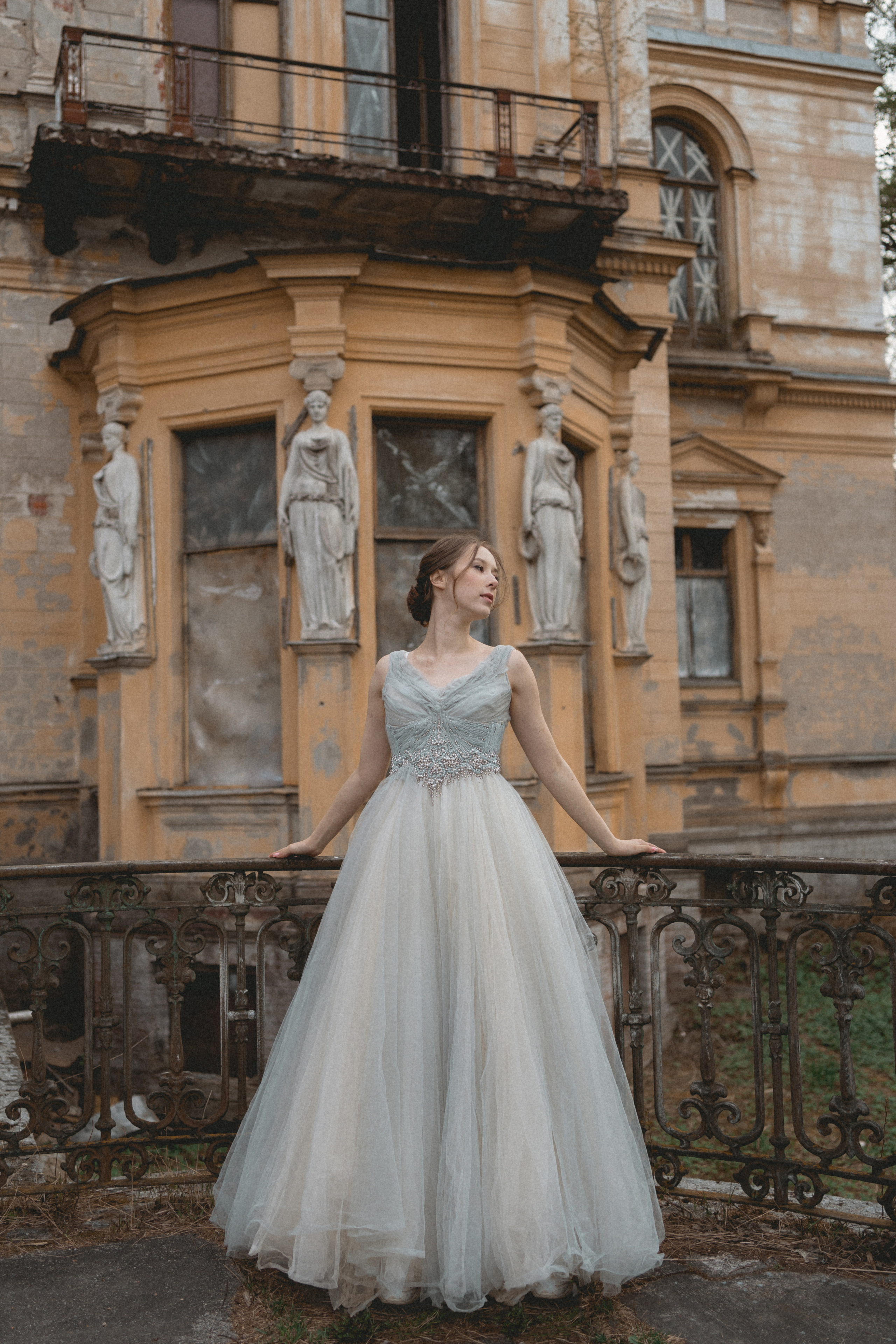 Вероника и Витя, Усадьба Михайловка. Фотограф в Петергофе