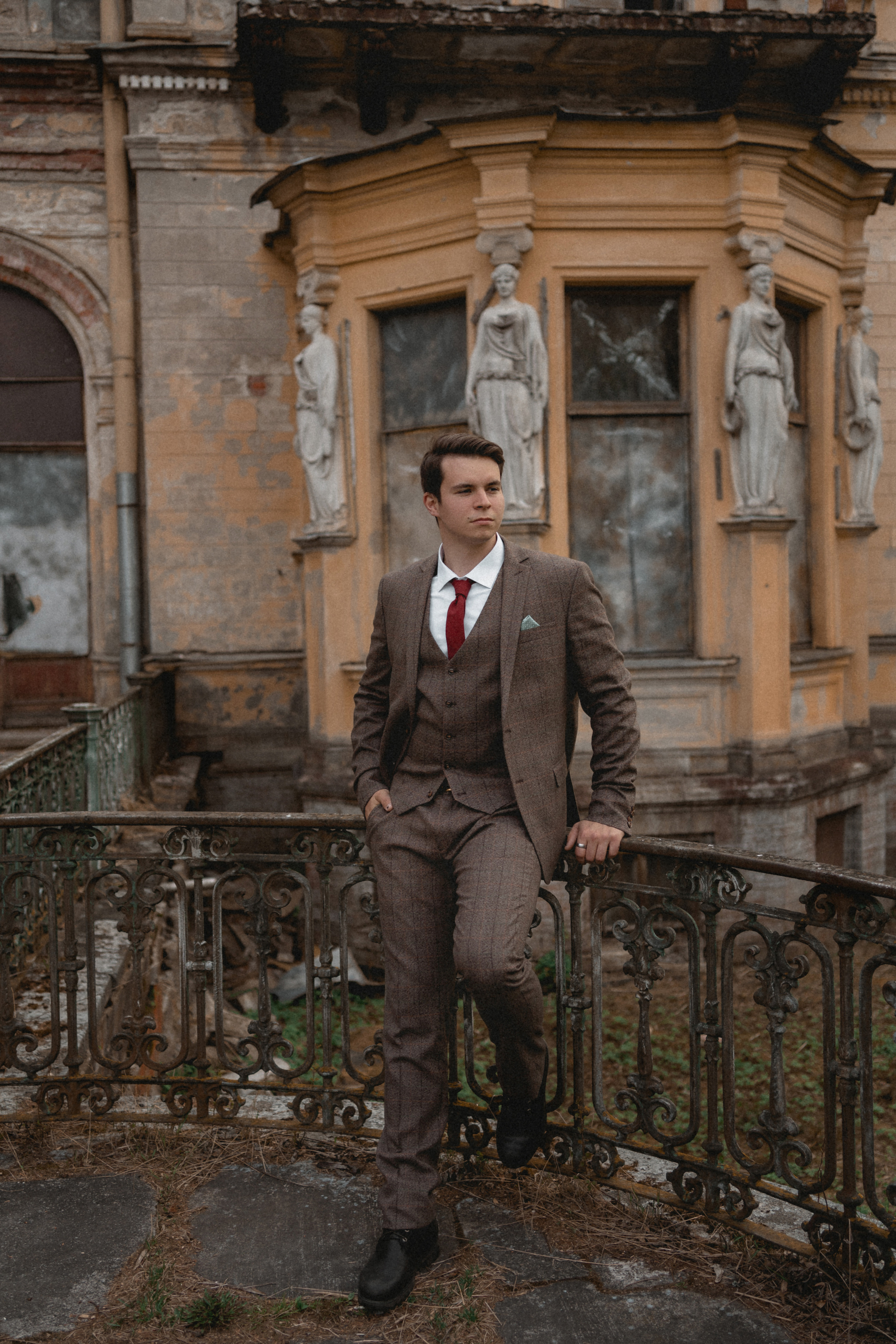 Вероника и Витя, Усадьба Михайловка. Фотограф в Петергофе