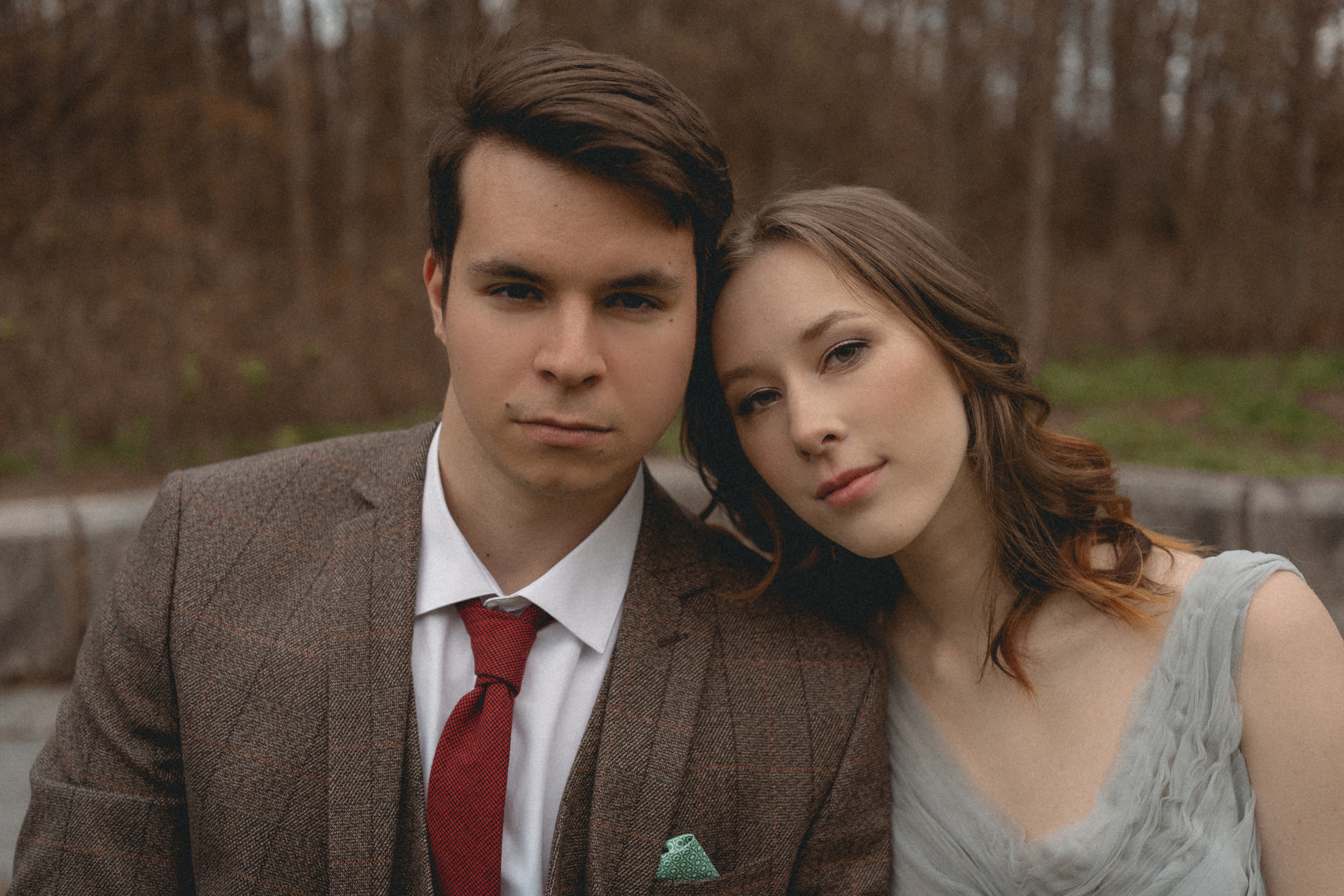 Вероника и Витя, Усадьба Михайловка. Фотограф в Петергофе