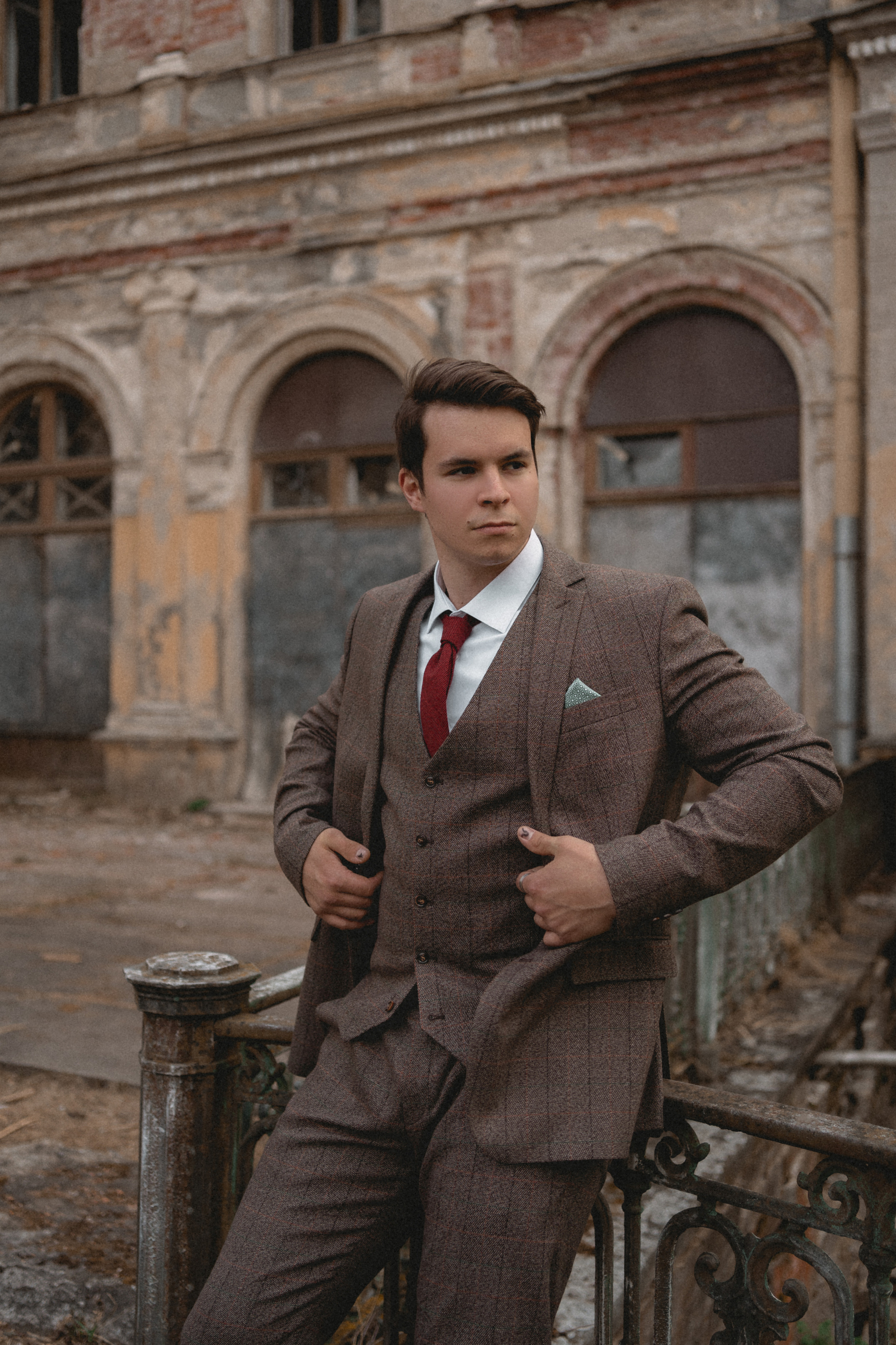 Вероника и Витя, Усадьба Михайловка. Фотограф в Петергофе