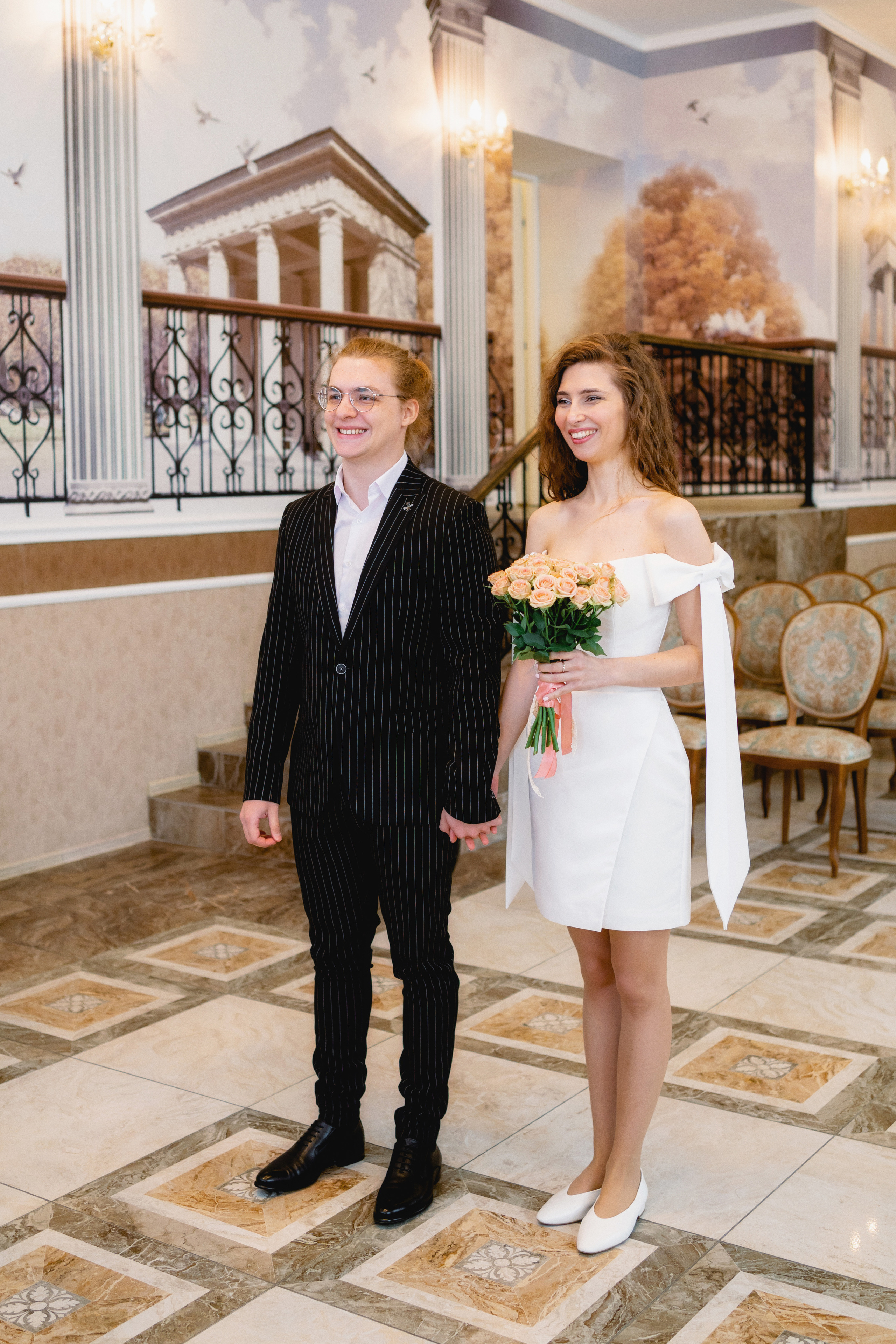 Даниил и Лера, Московский ЗАГС. Фотограф в Петергофе