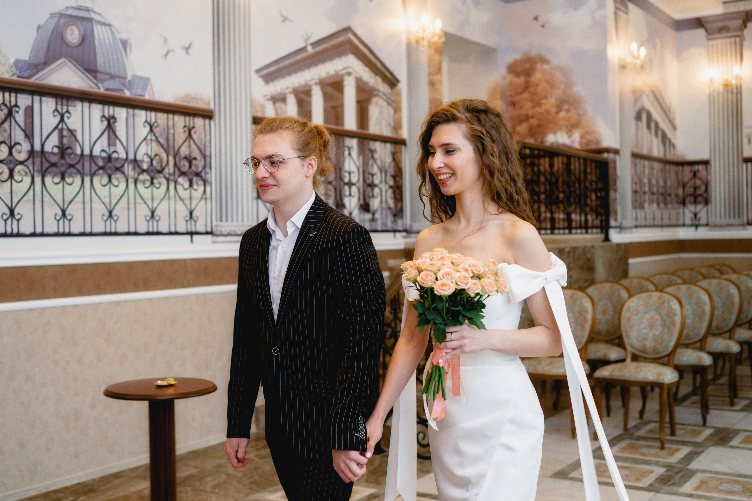 Даниил и Лера, Московский ЗАГС. Фотограф в Петергофе