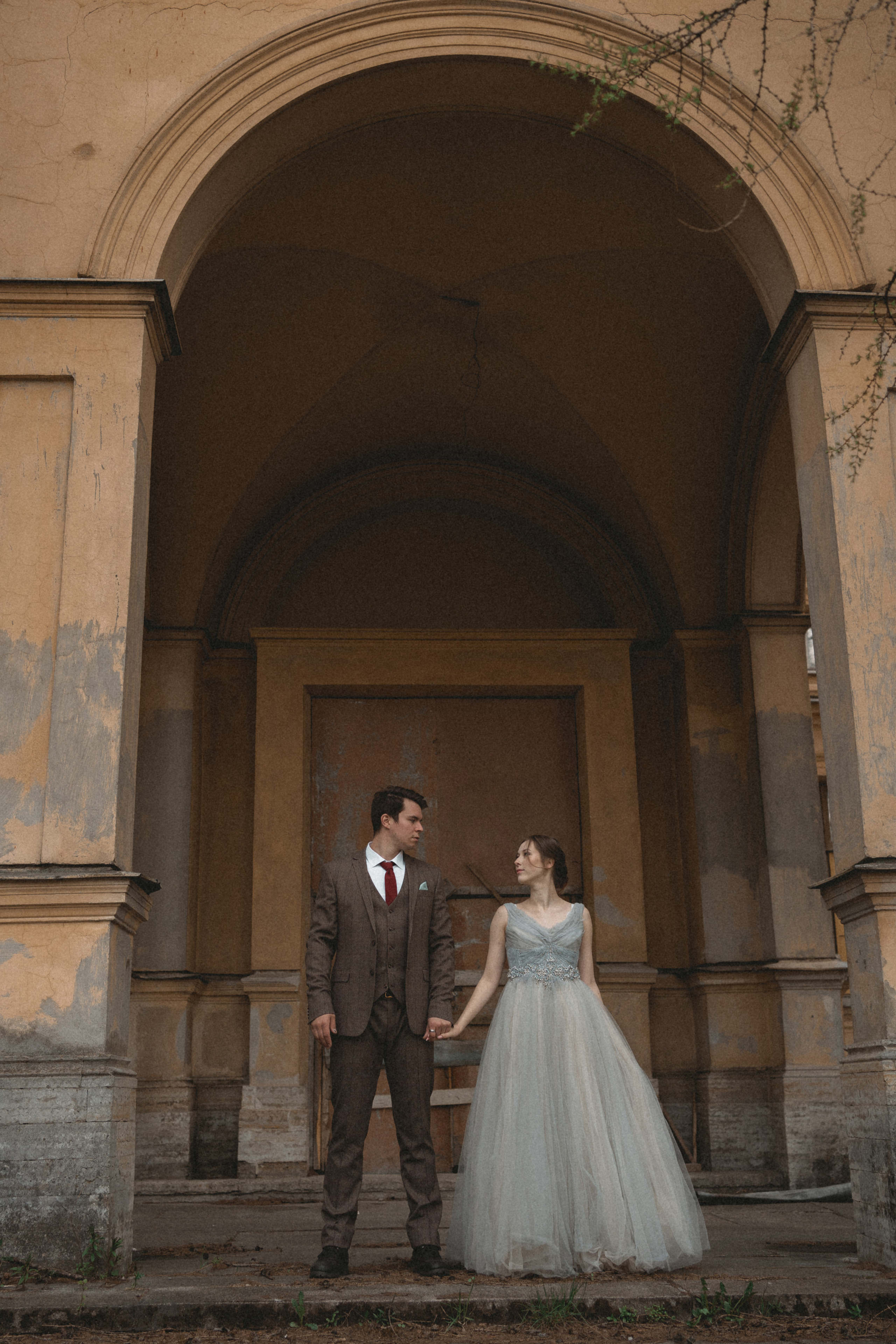 Вероника и Витя, Усадьба Михайловка. Фотограф в Петергофе