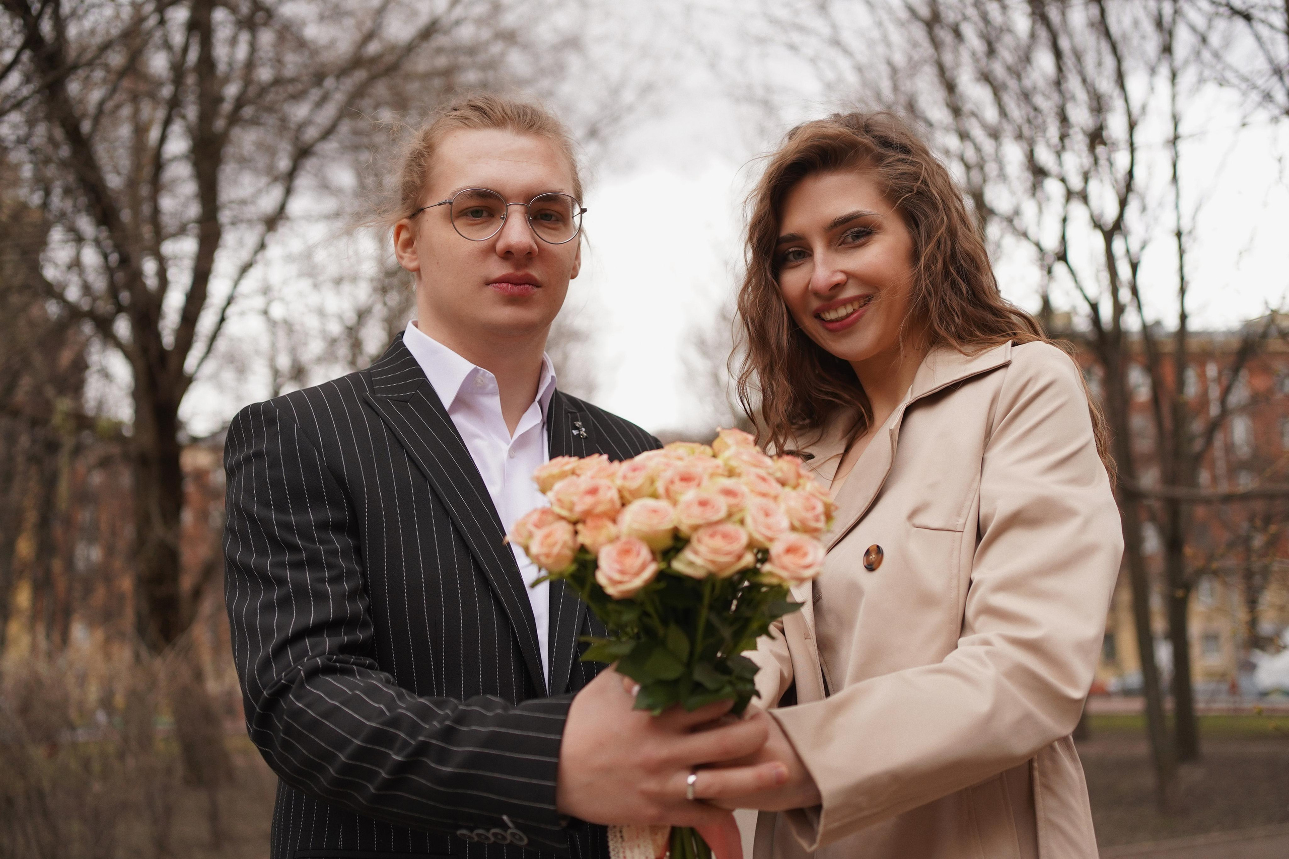 Даниил и Лера, Московский ЗАГС. Фотограф в Петергофе