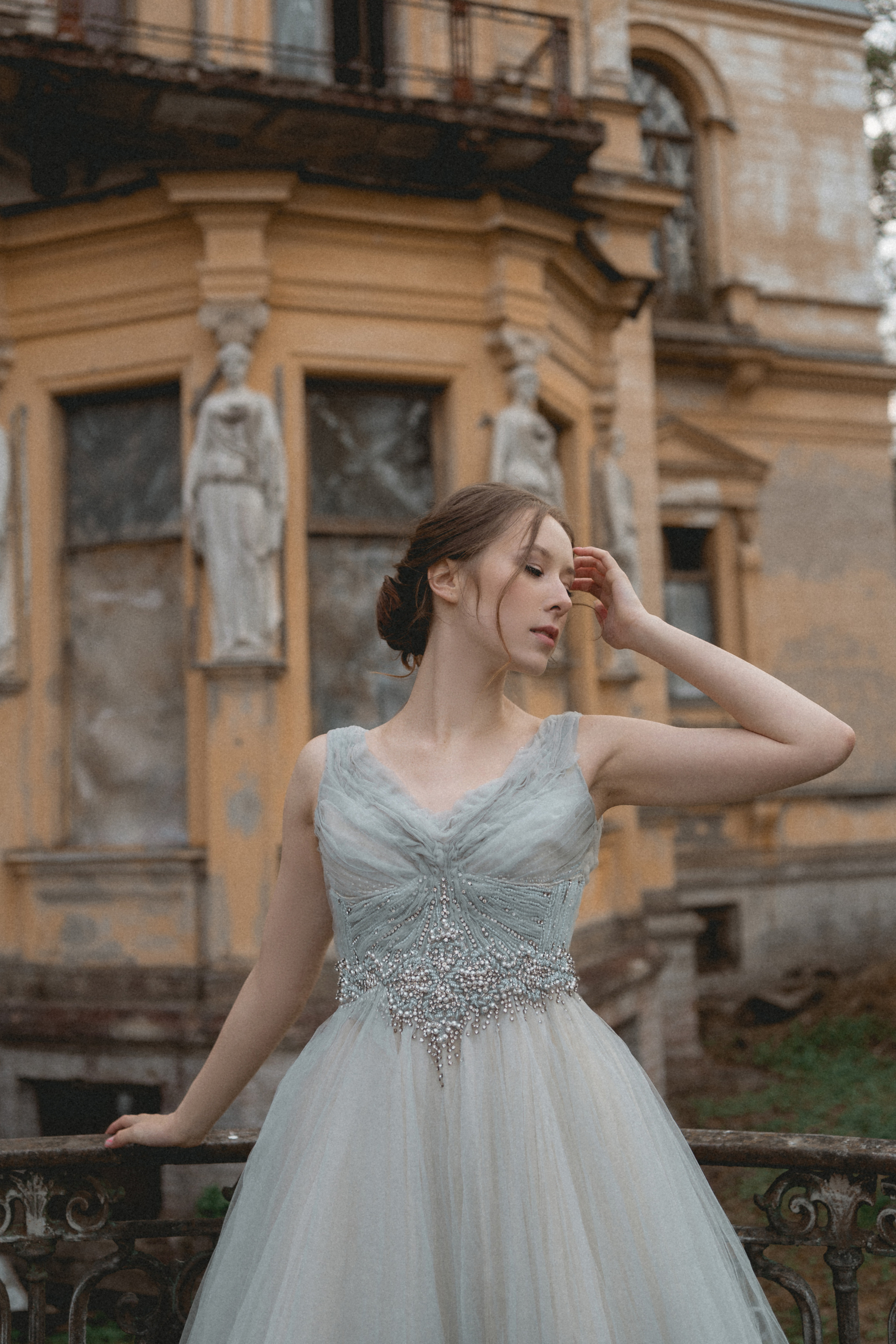 Вероника и Витя, Усадьба Михайловка. Фотограф в Петергофе