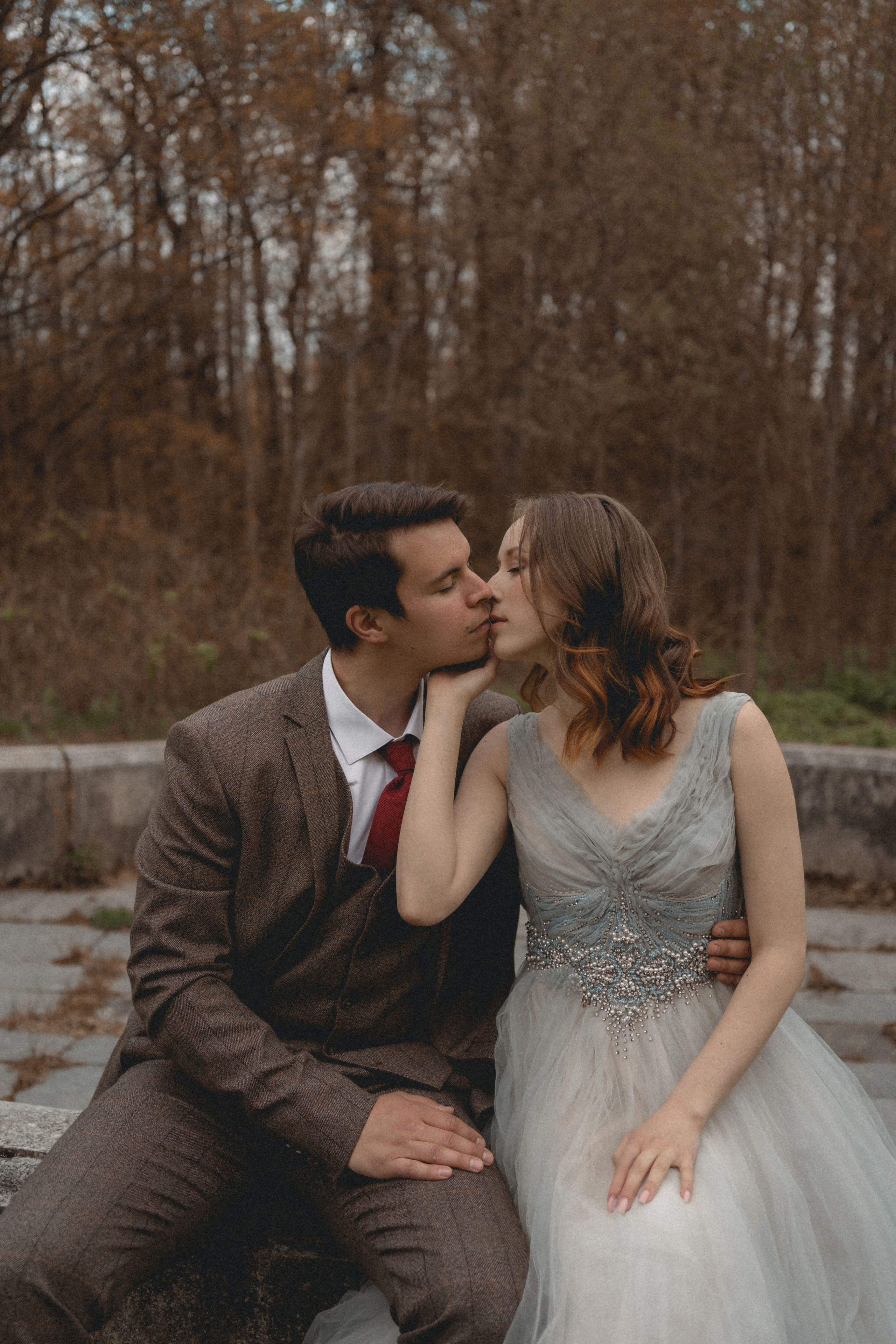 Вероника и Витя, Усадьба Михайловка. Фотограф в Петергофе