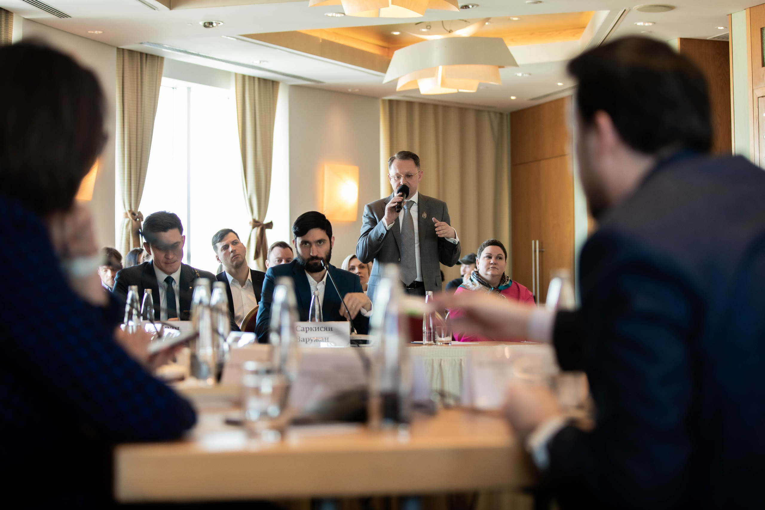 Круглый стол ИД «Коммерсантъ» «Траектория развития национального здравоохранения». Репортажный фотограф в Москве Зуйко Оксана