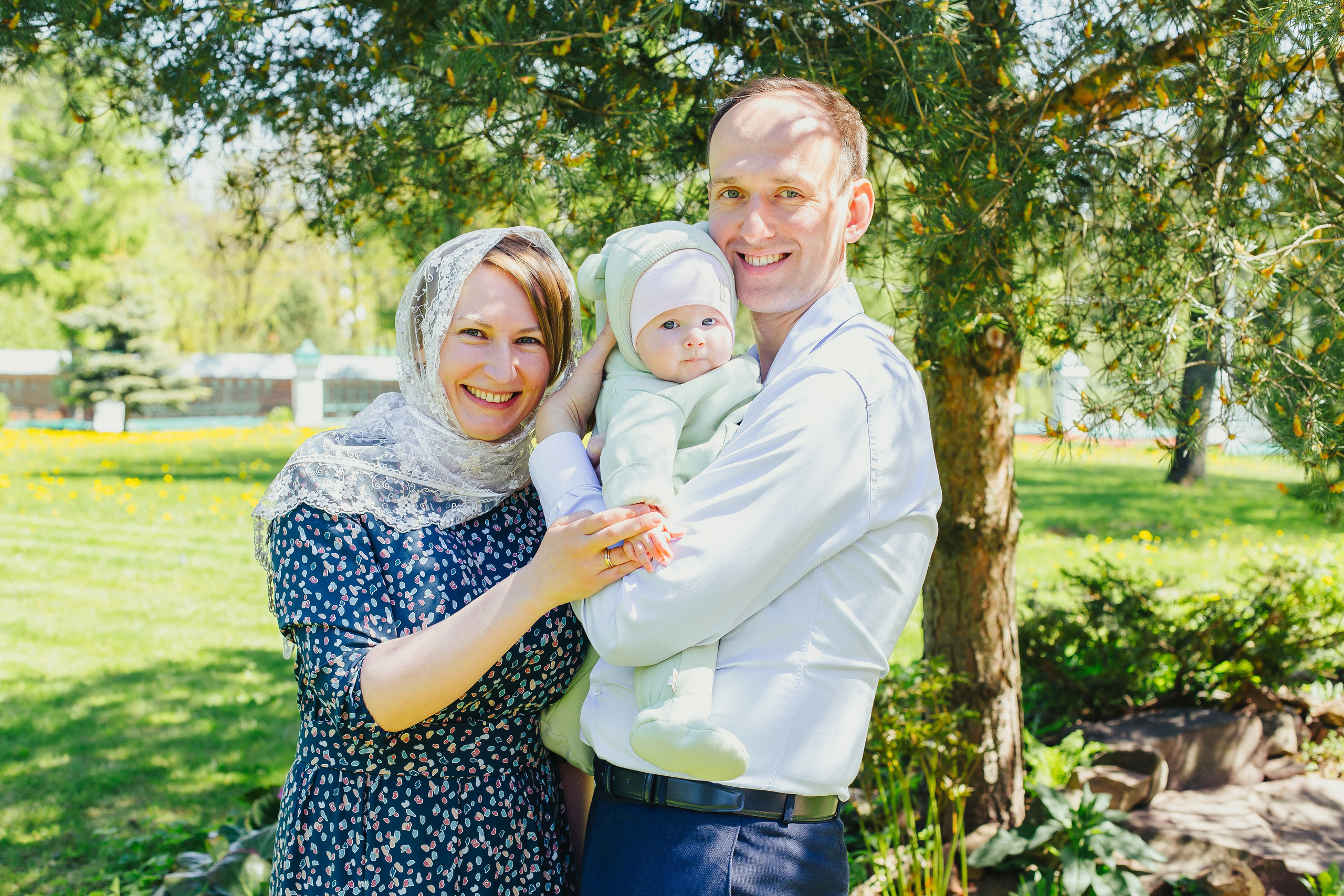 Фотосессия крещения малыша. Фотограф новорожденных и детский в Сергиевом Посаде Кругликова Юлия