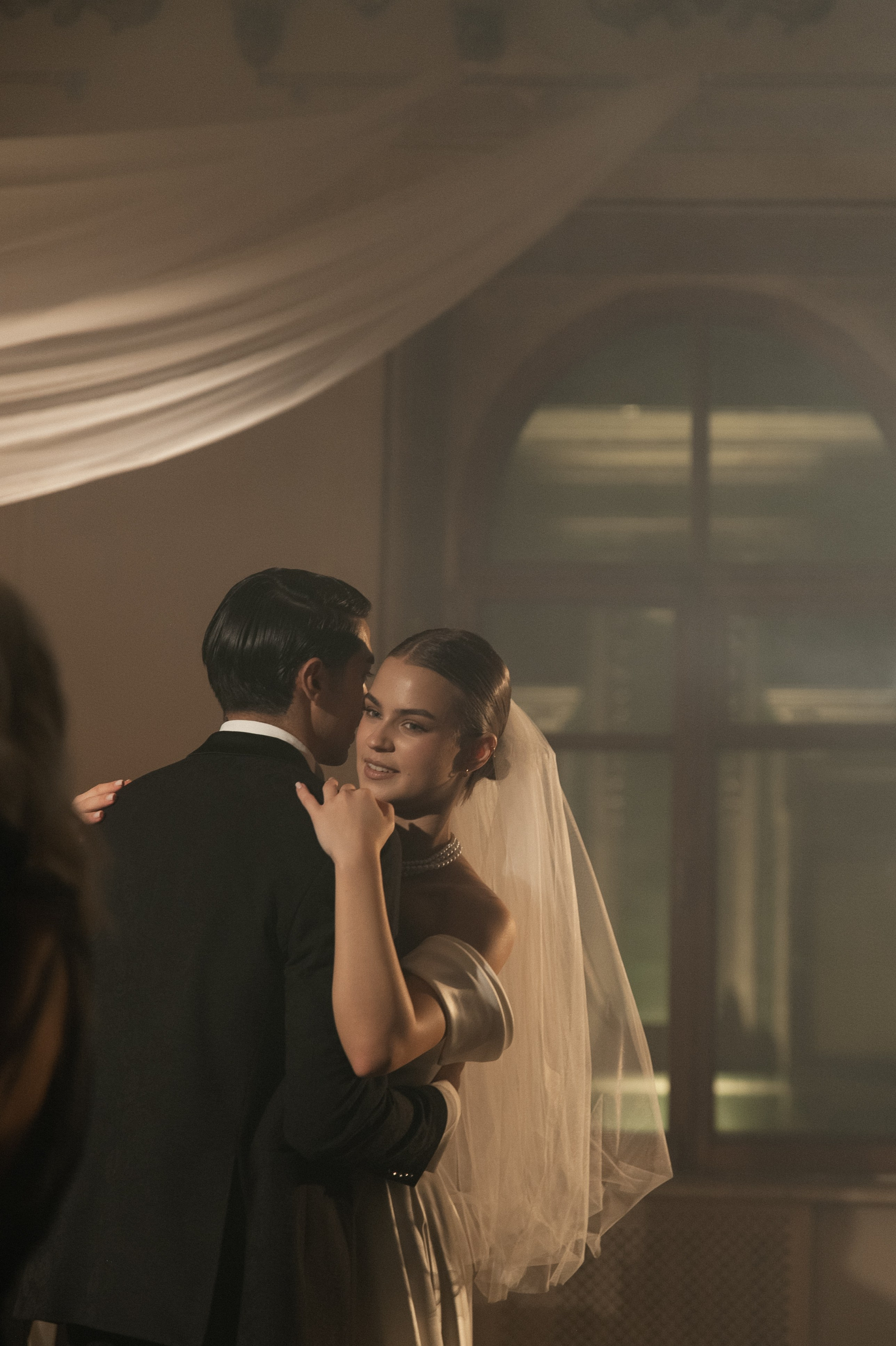 Камерный свадебный ужин при свечах в старинном особняке в фотостудии 21. Kult. Ярослава Ерина — свадебный фотограф в Москве