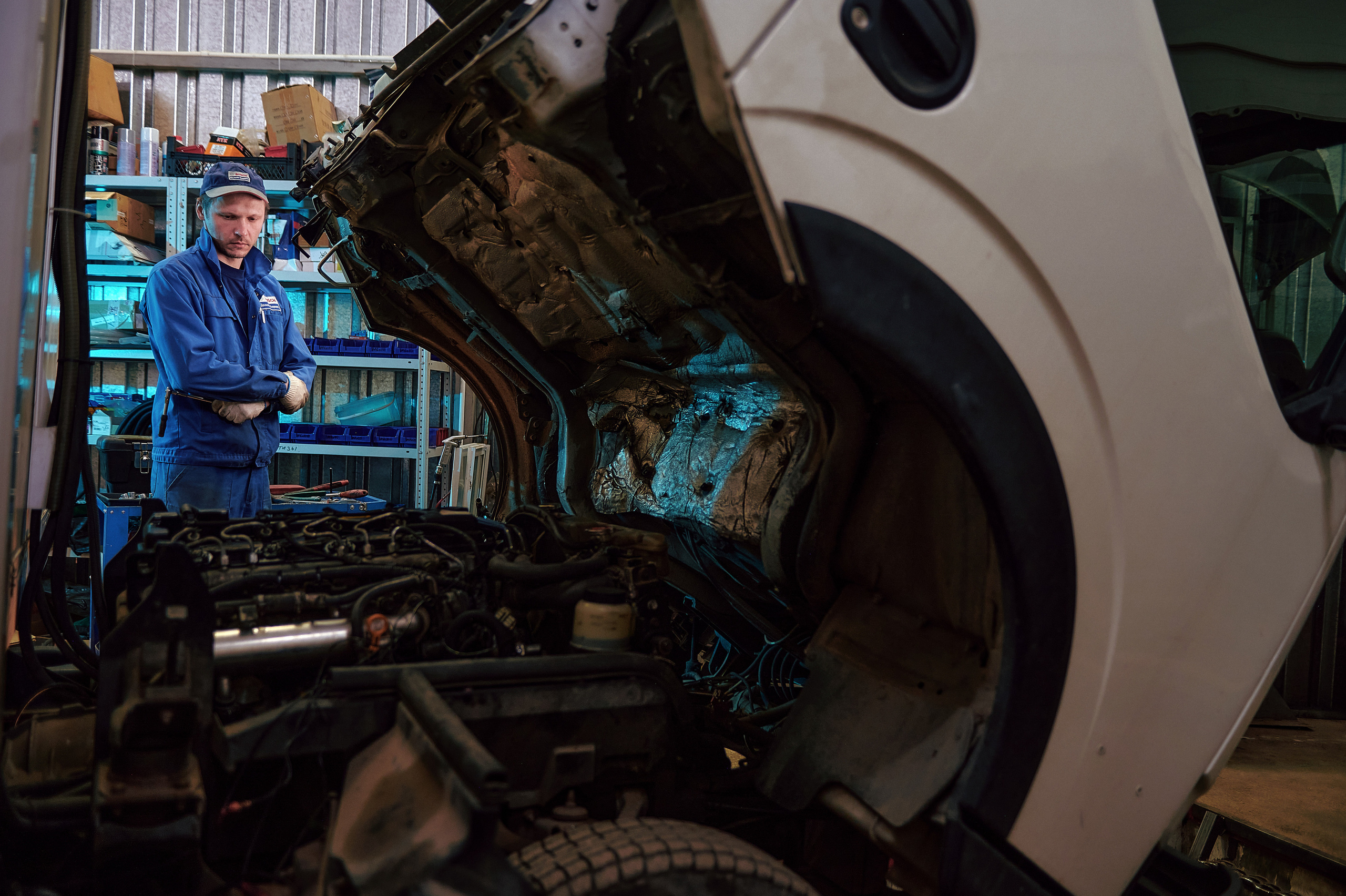 Портфолио по малой контент-съёмке: Мастерская «Автодизель». Фотограф Яковлев Роман — Красноярск