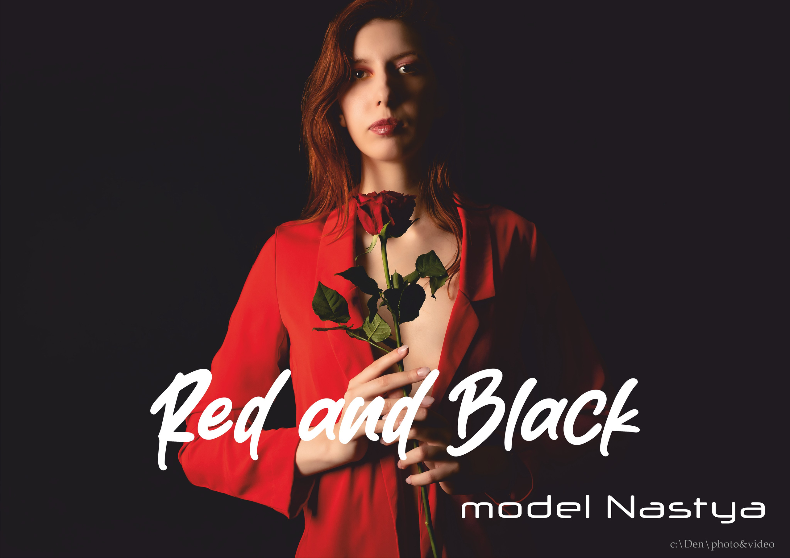Красное и черное. Инди фотограф и видеограф в Курске Денис Смирнов