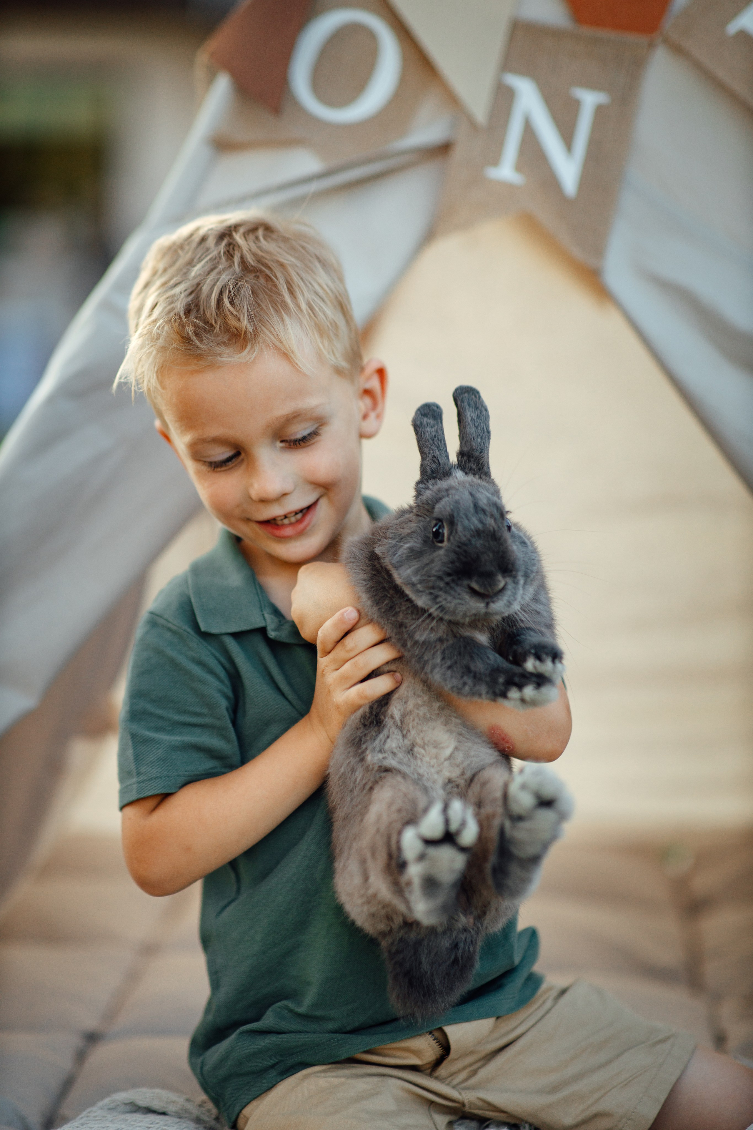 Максику 1 годик, отмечаем дома