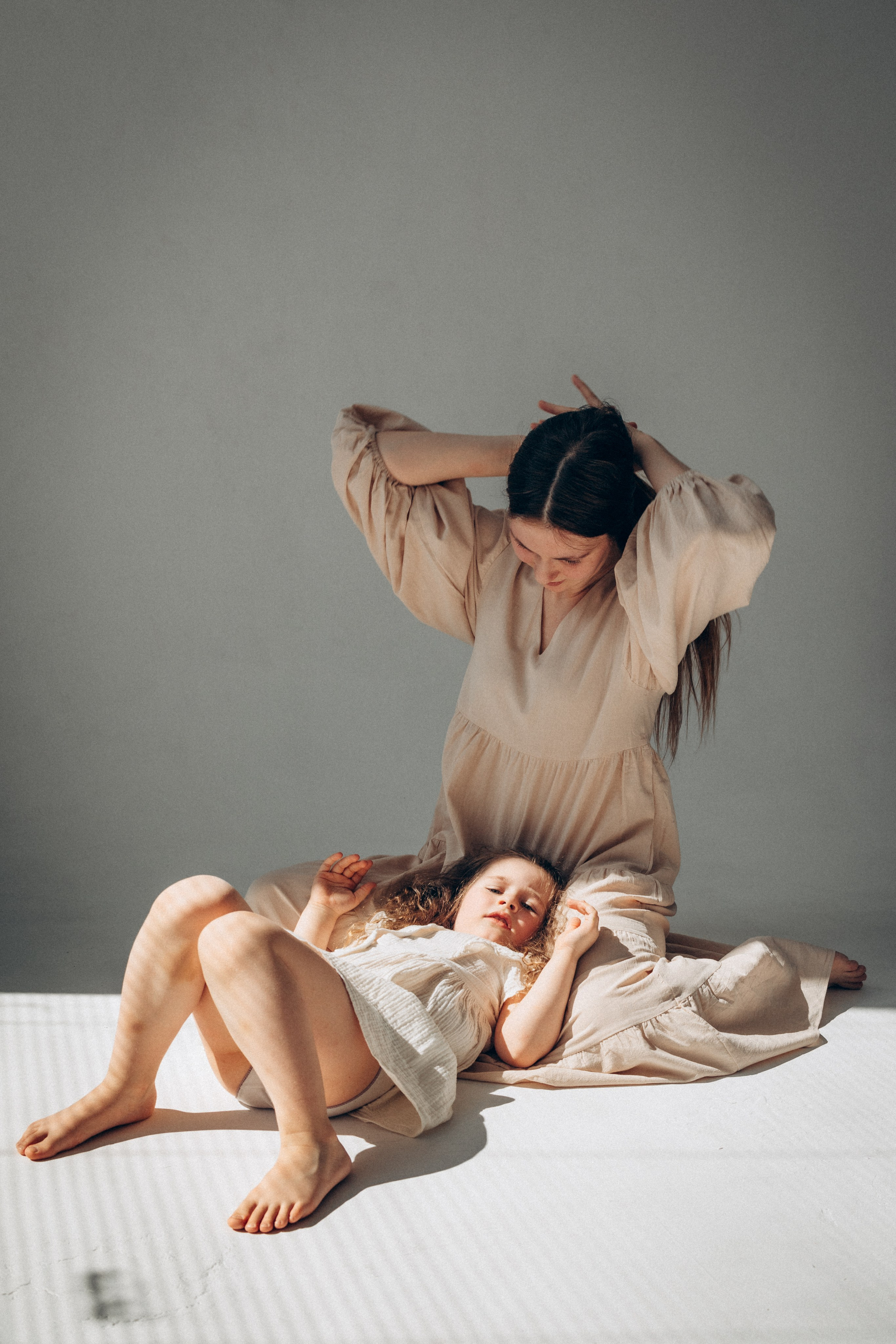 Мама с дочкой / студийная история. Фотограф в Санкт-Петербурге Светлана Арестова