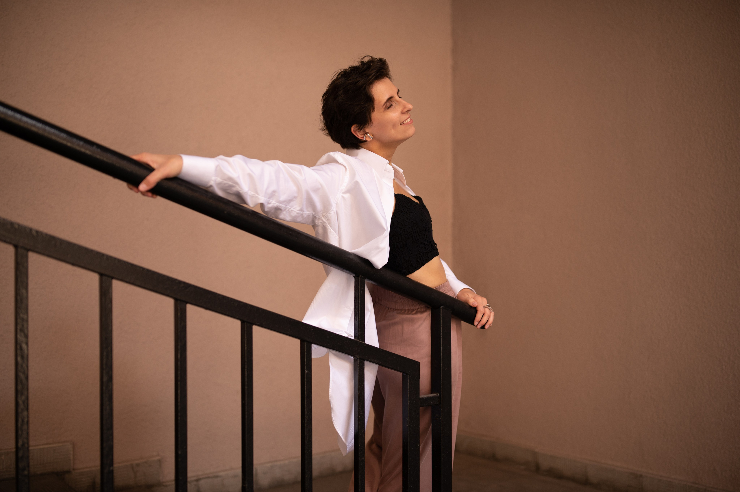 Женский портрет в городе. Семейный и детский фотограф в Москве Анна Оськина