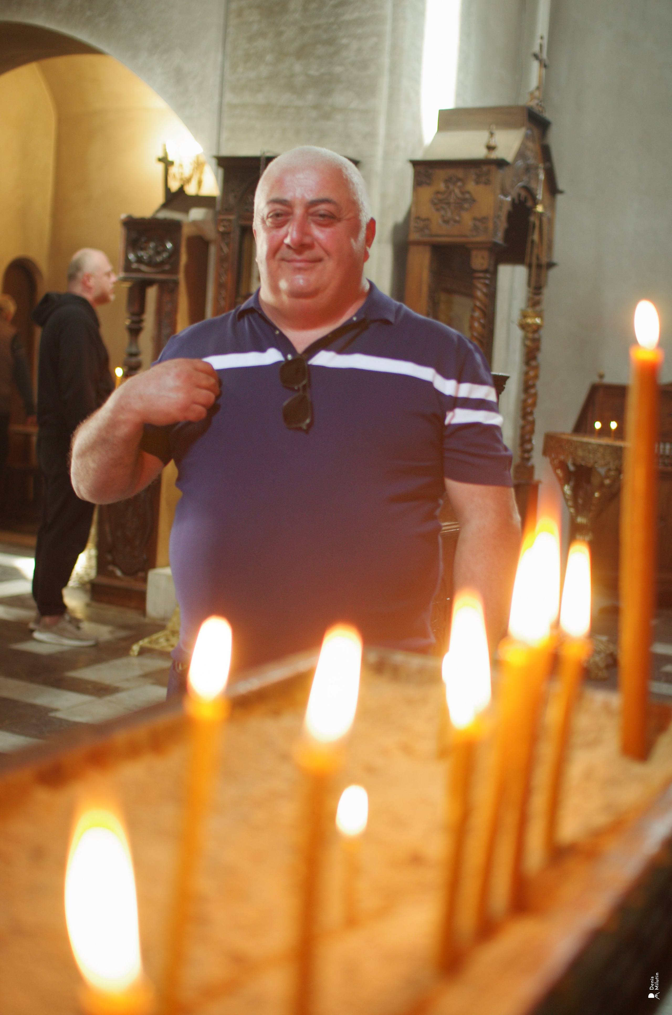 Крещение Сенаки. Портретный фотограф Денис Милютин