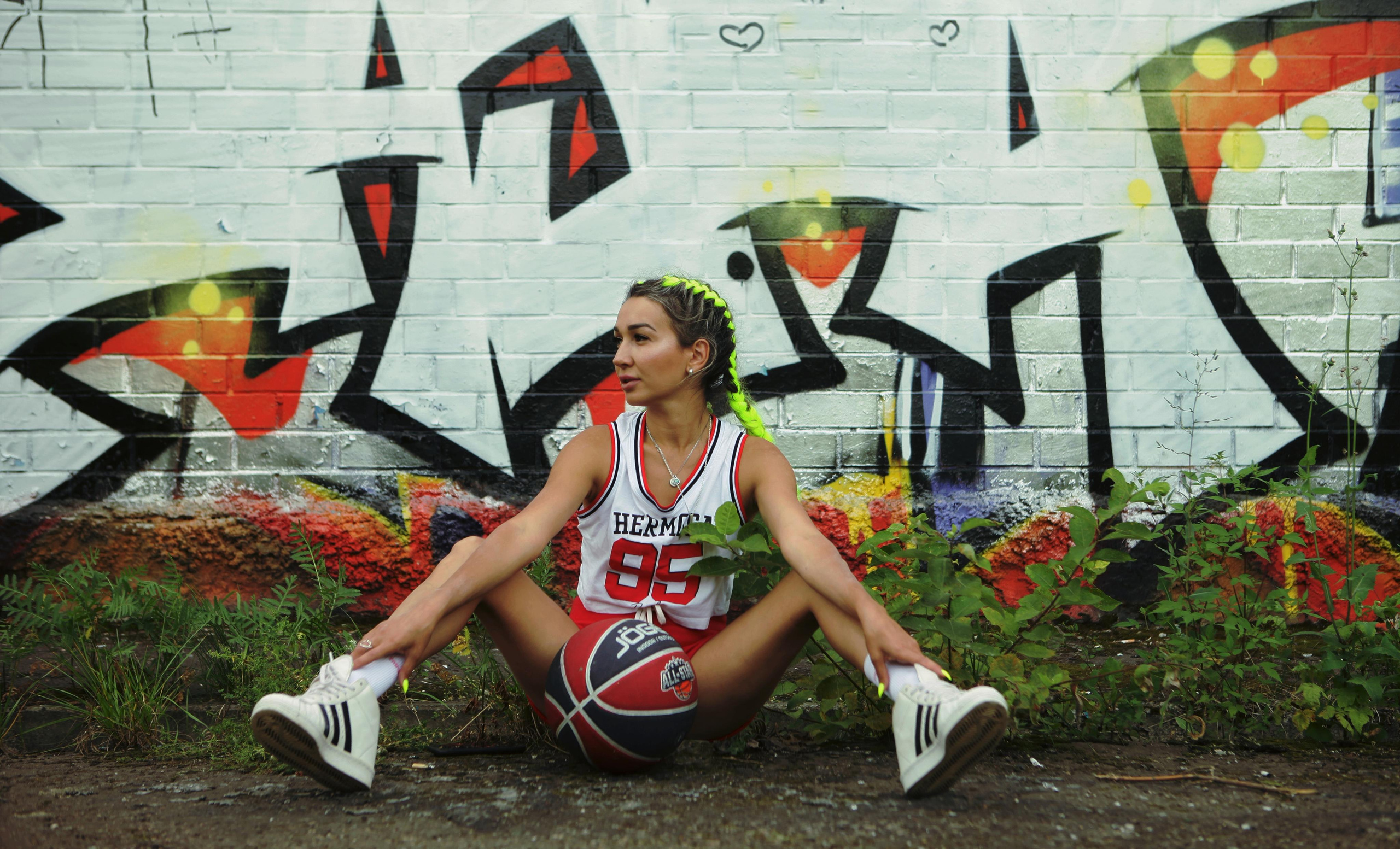 Настя. Фотосессия «Граффити». Репортажный, семейный, свадебный, портретный фотограф