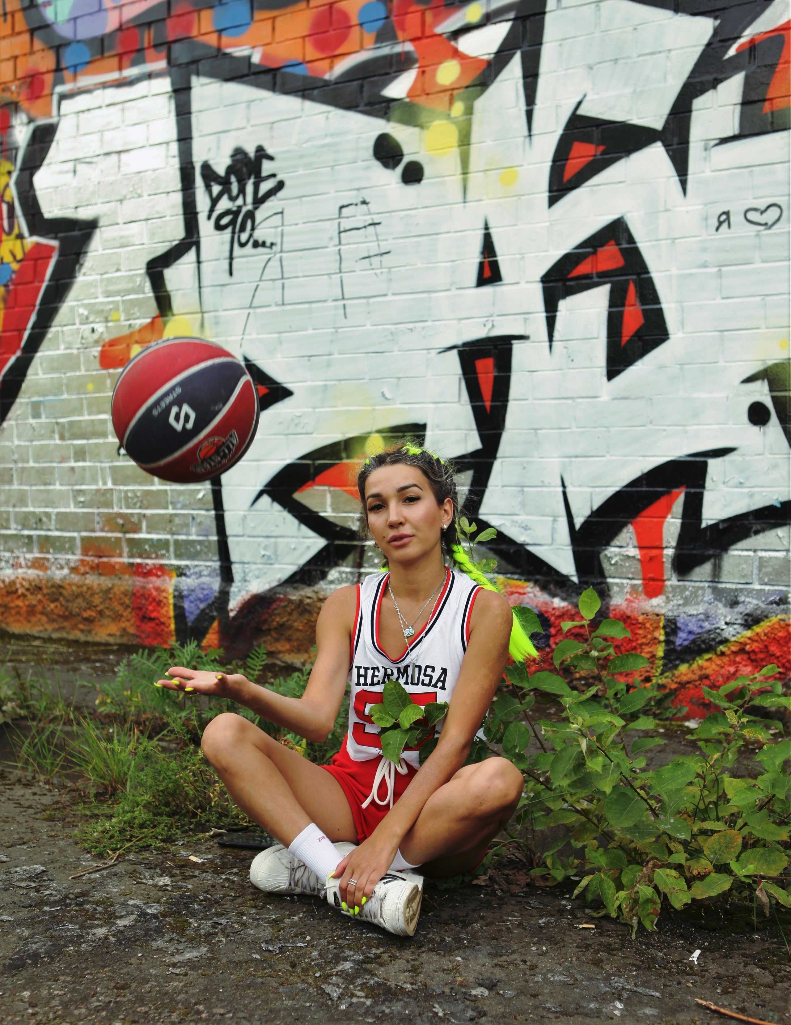 Настя. Фотосессия «Граффити». Репортажный, семейный, свадебный, портретный фотограф