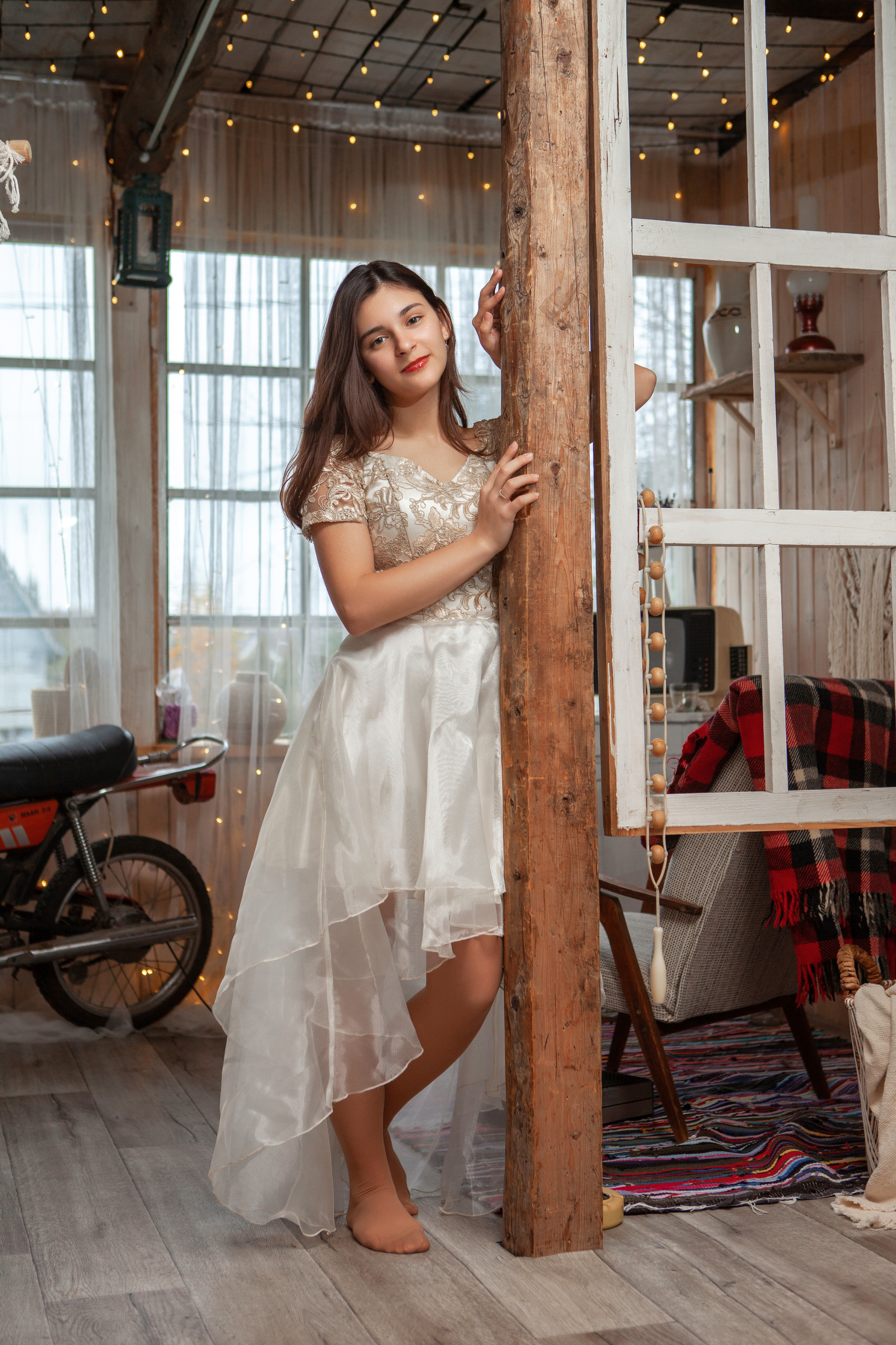 Арина. Фотосессия в студии LеЙка. Репортажный, семейный, свадебный, портретный фотограф