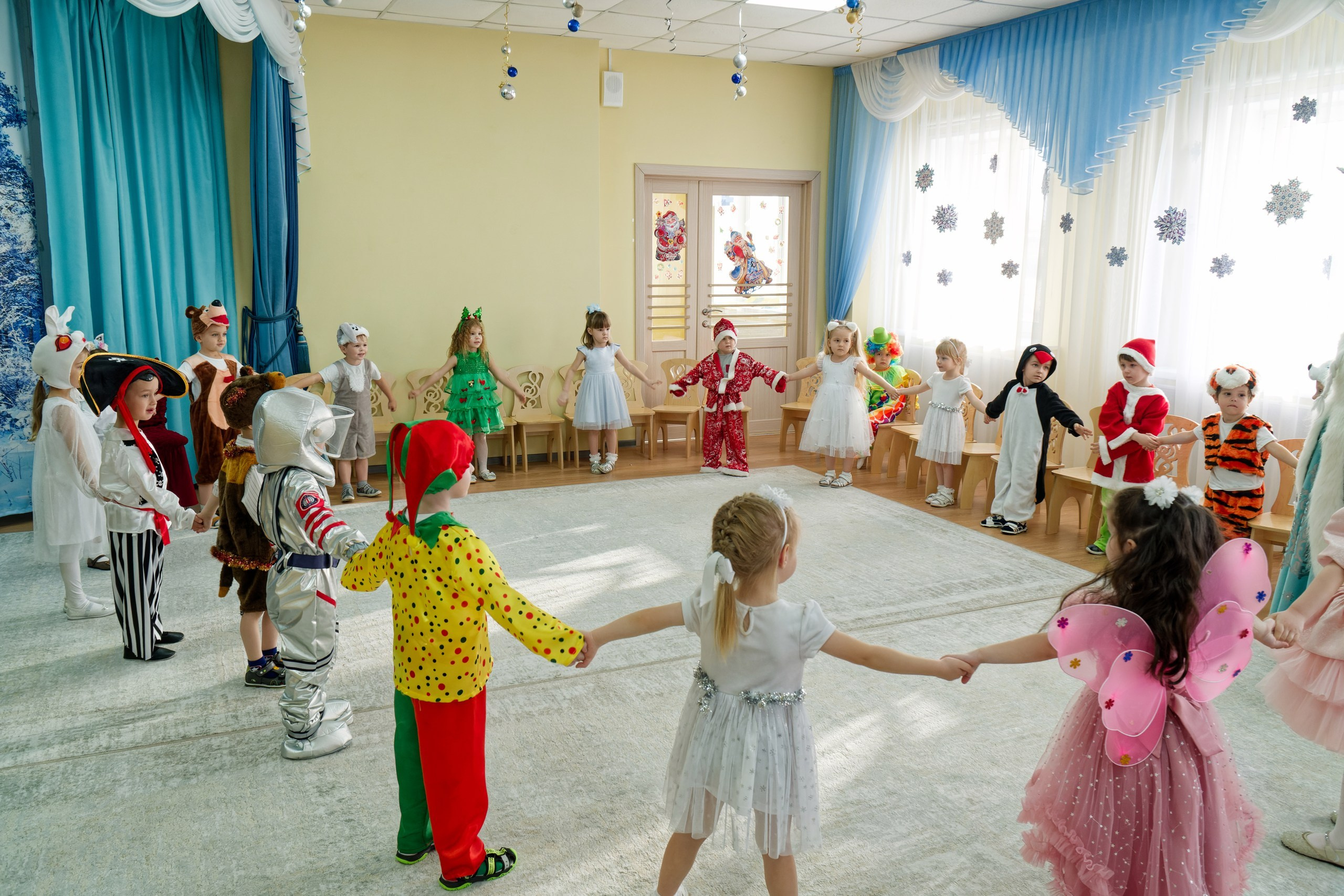 Детский новогодний утренник. Репортажный, event-фотограф во Владивостоке