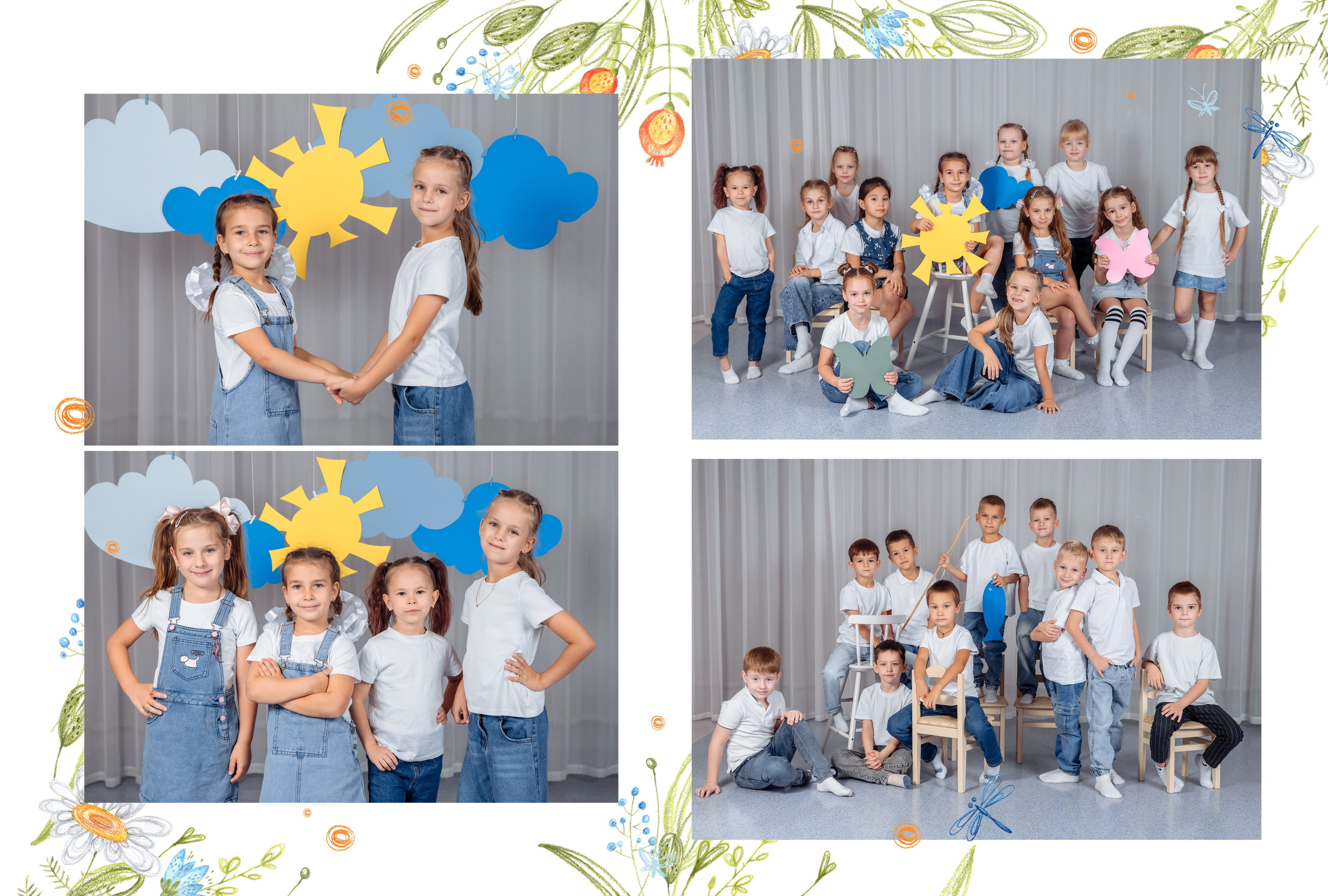 Выпускные альбомы для детских садов. Выпускные школьные фото­альбомы для школ и детских садов в Волгограде и Волжском