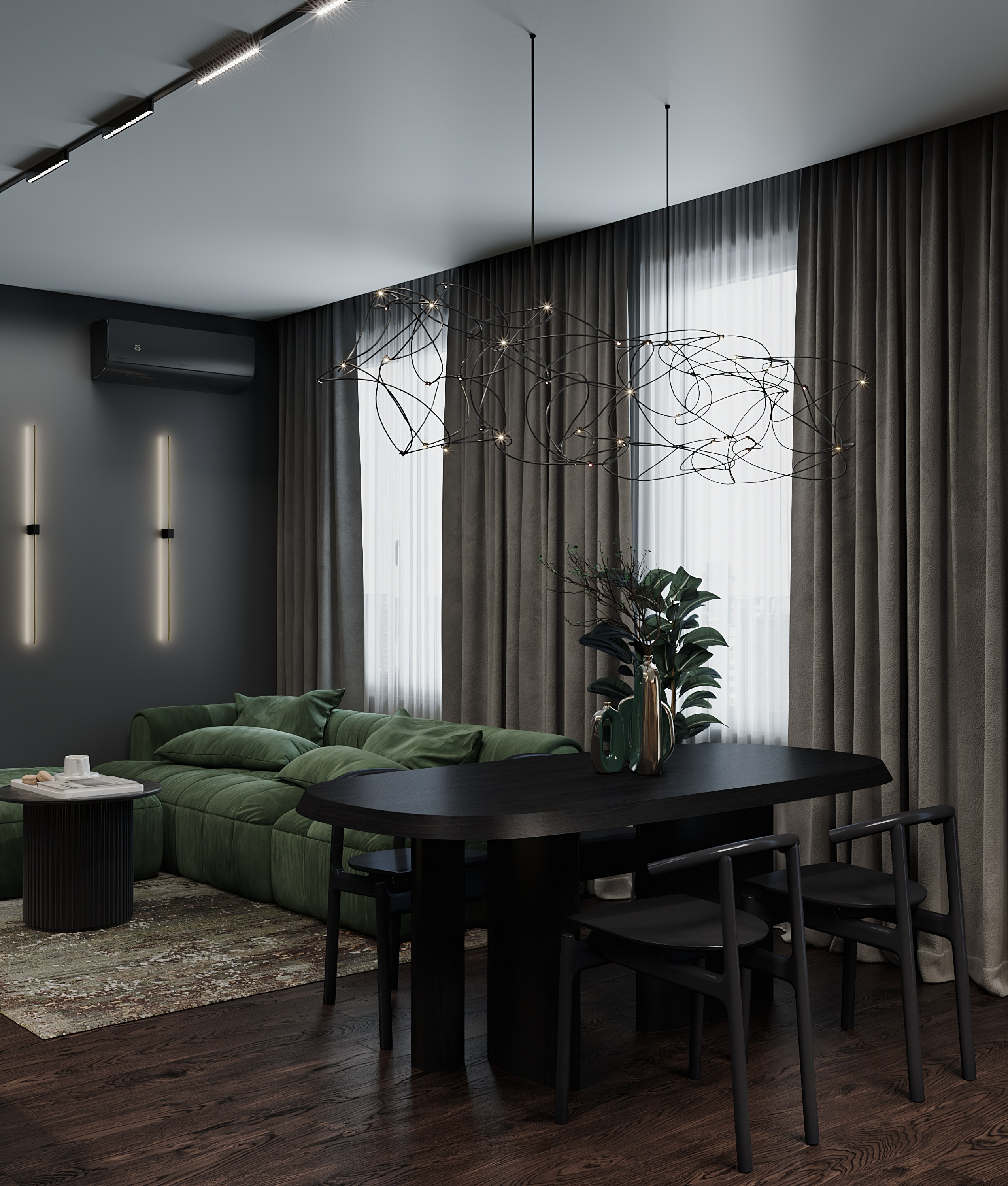 ЖК «ТАЛАН» г. Тверь. Modern Muf студия дизайна интерьера