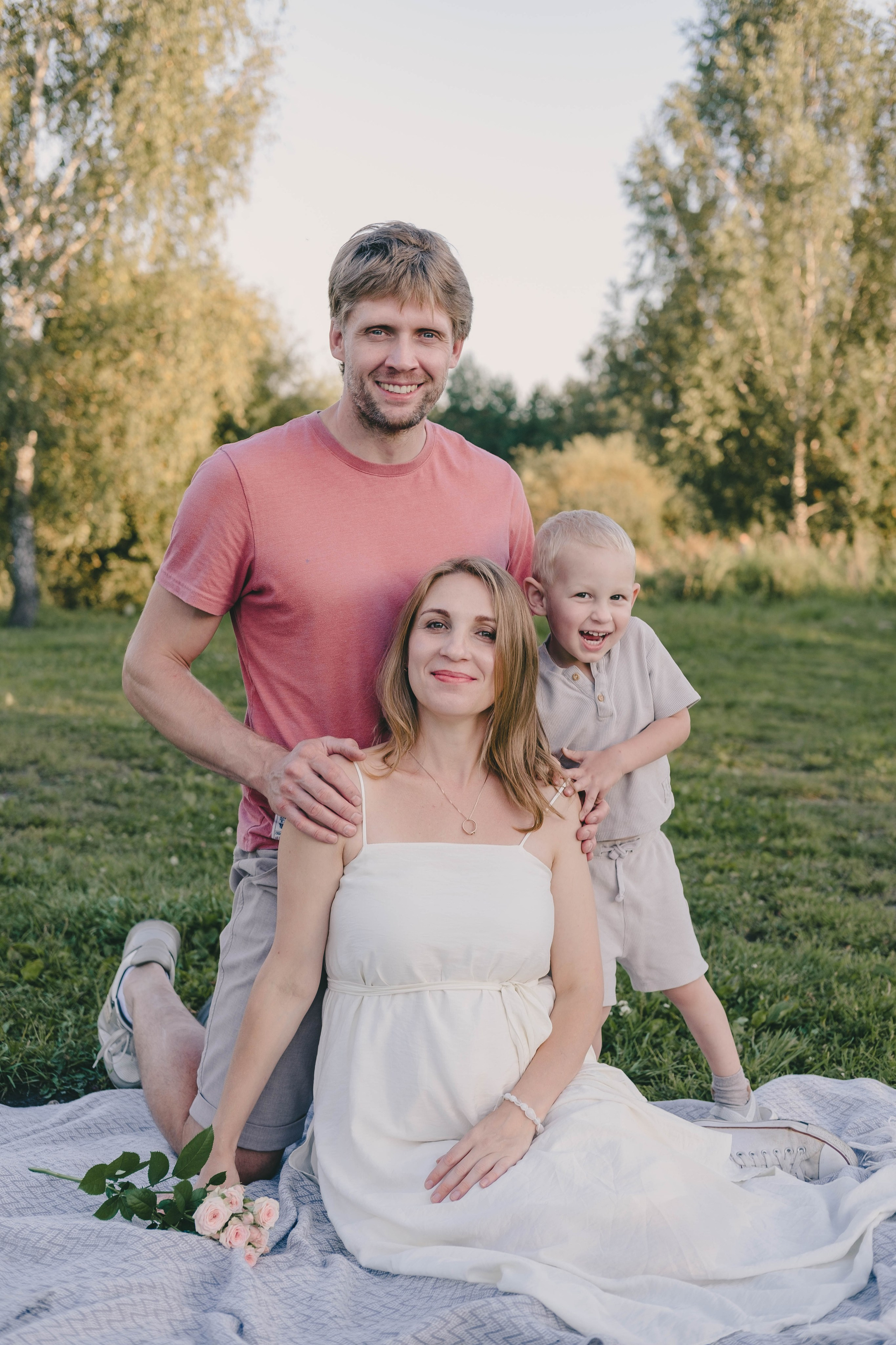 Семейная съемка на природе. Свадебный и семейный фотограф Анастасия Зырянкина