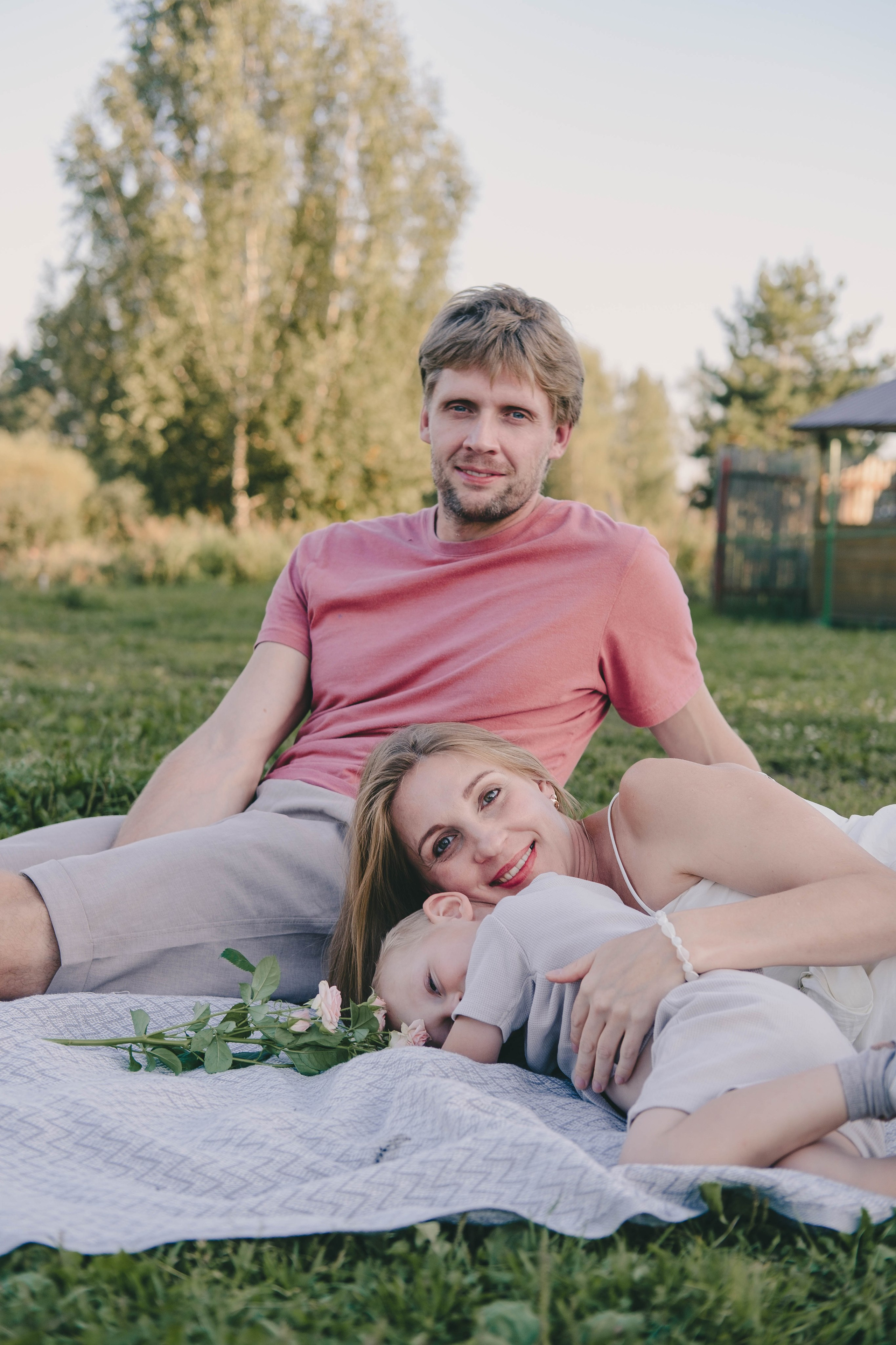 Семейная съемка на природе. Свадебный и семейный фотограф Анастасия Зырянкина
