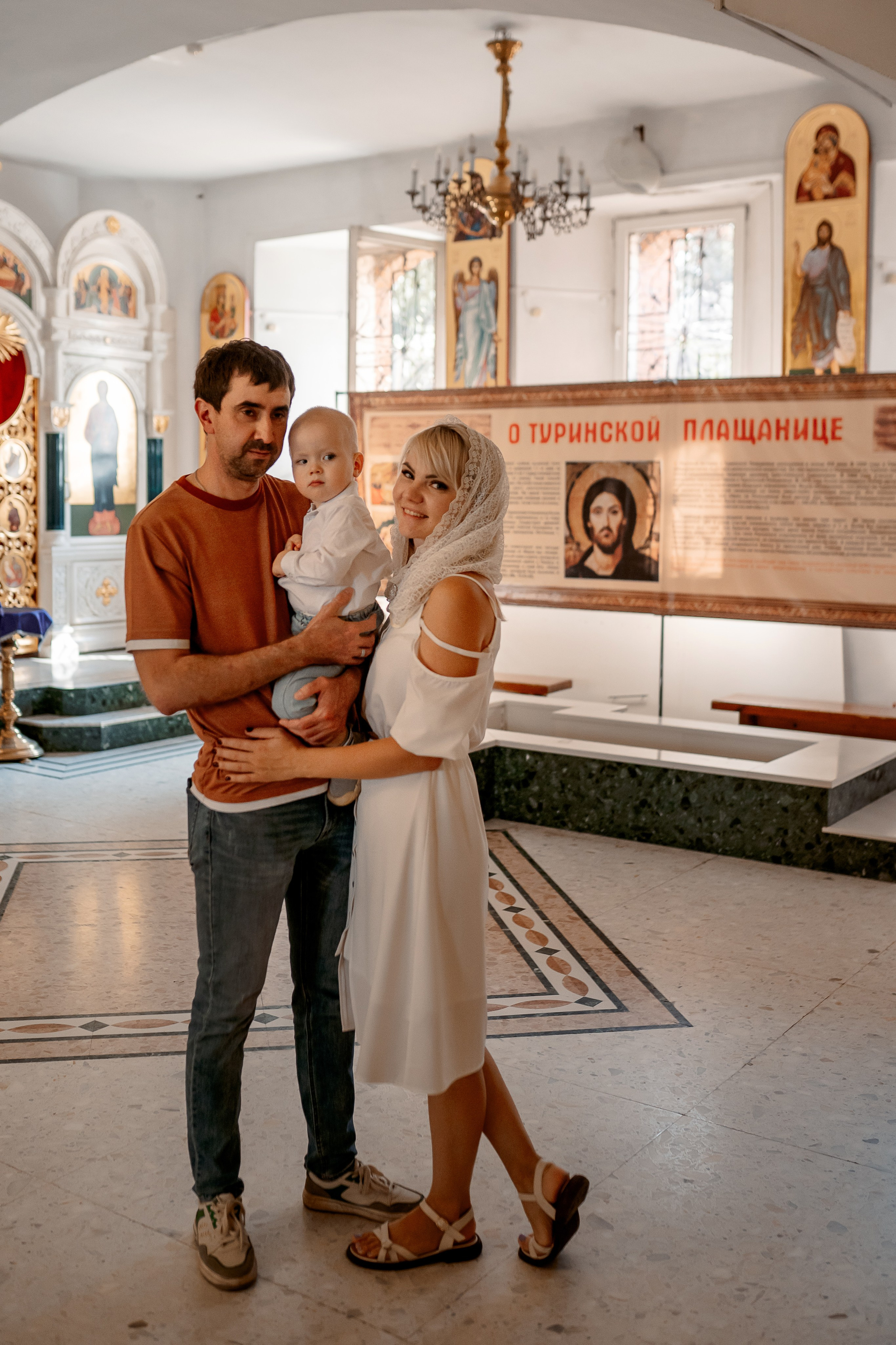Крещение Ильи. Семейный и детский фотограф в Краснодаре