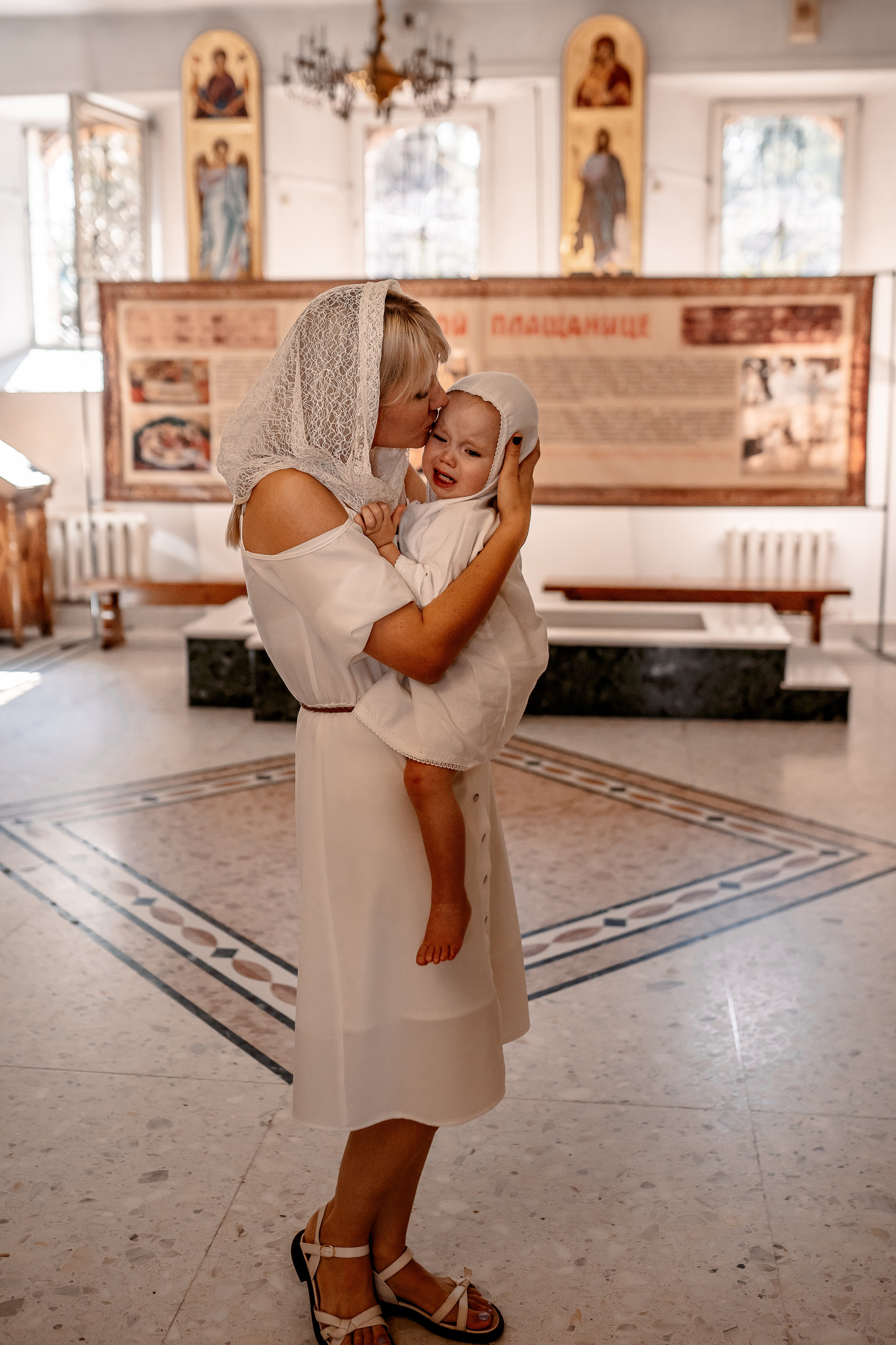 Крещение Ильи. Семейный и детский фотограф в Краснодаре
